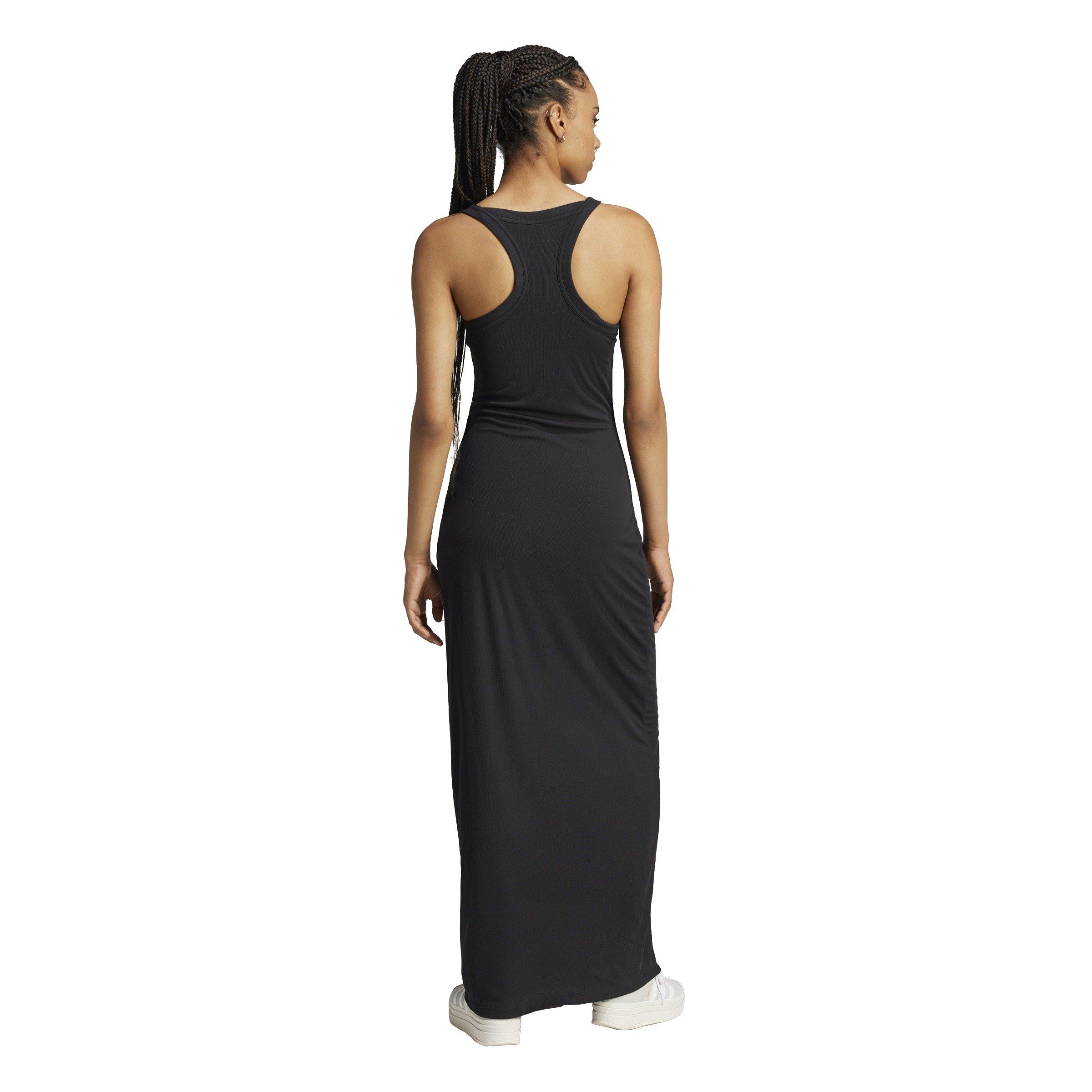 adidas Originals Premium Essentials Women's Black Maxi Dress