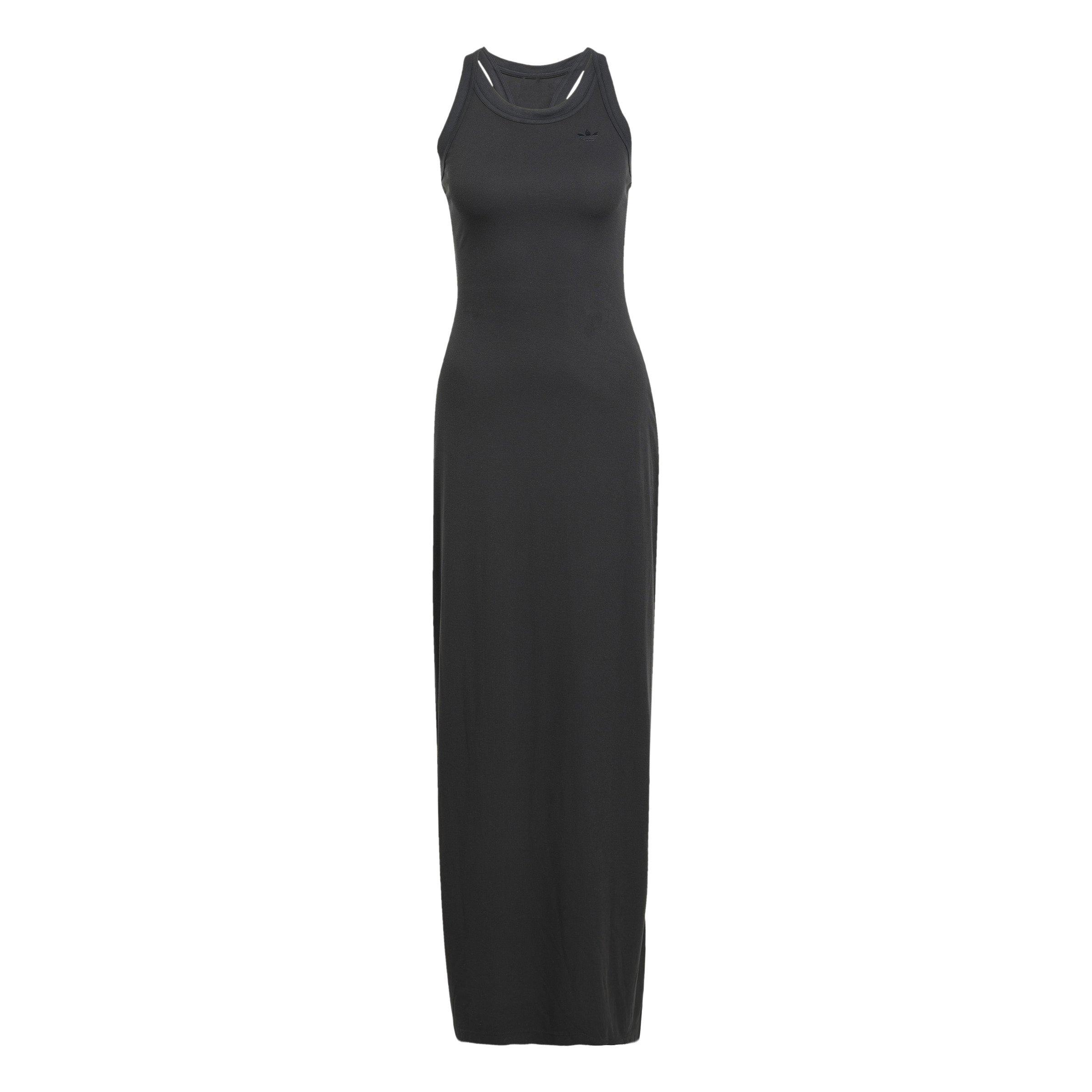 adidas Originals Premium Essentials Women's Black Maxi Dress