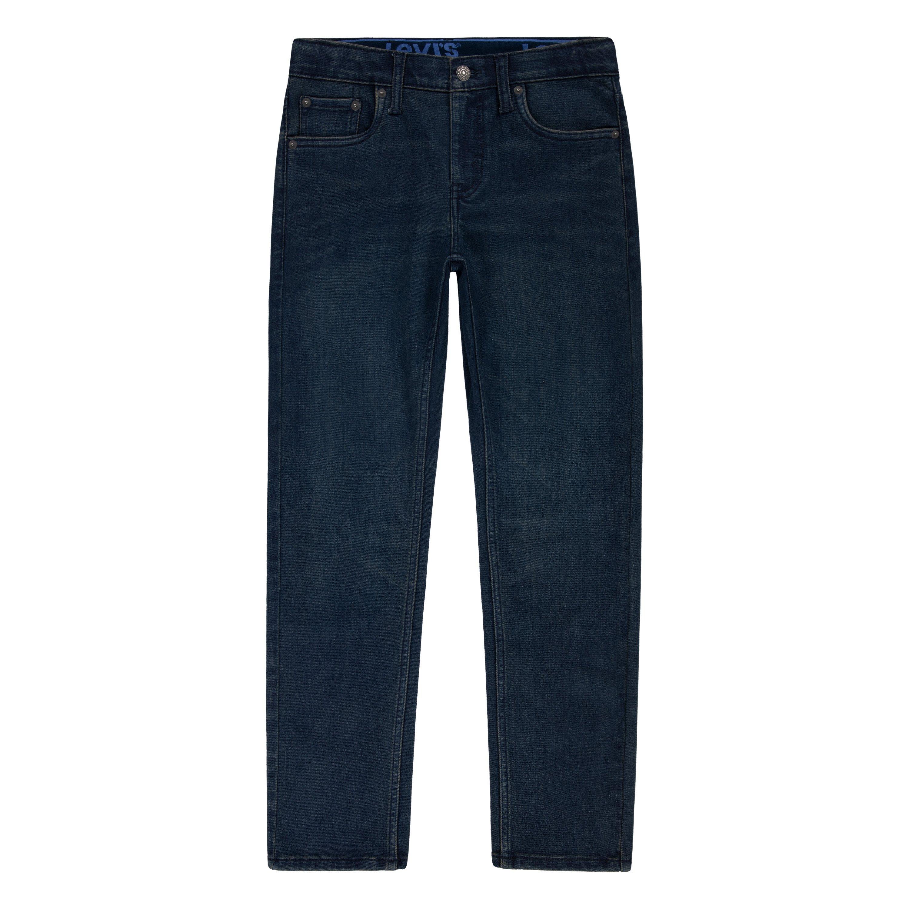 Levi's 502 Strong Performance Tapered Fit Dark Wash Big Boys' Dk Blue Denim Jeans - DK BLUE Thumbnail View 10