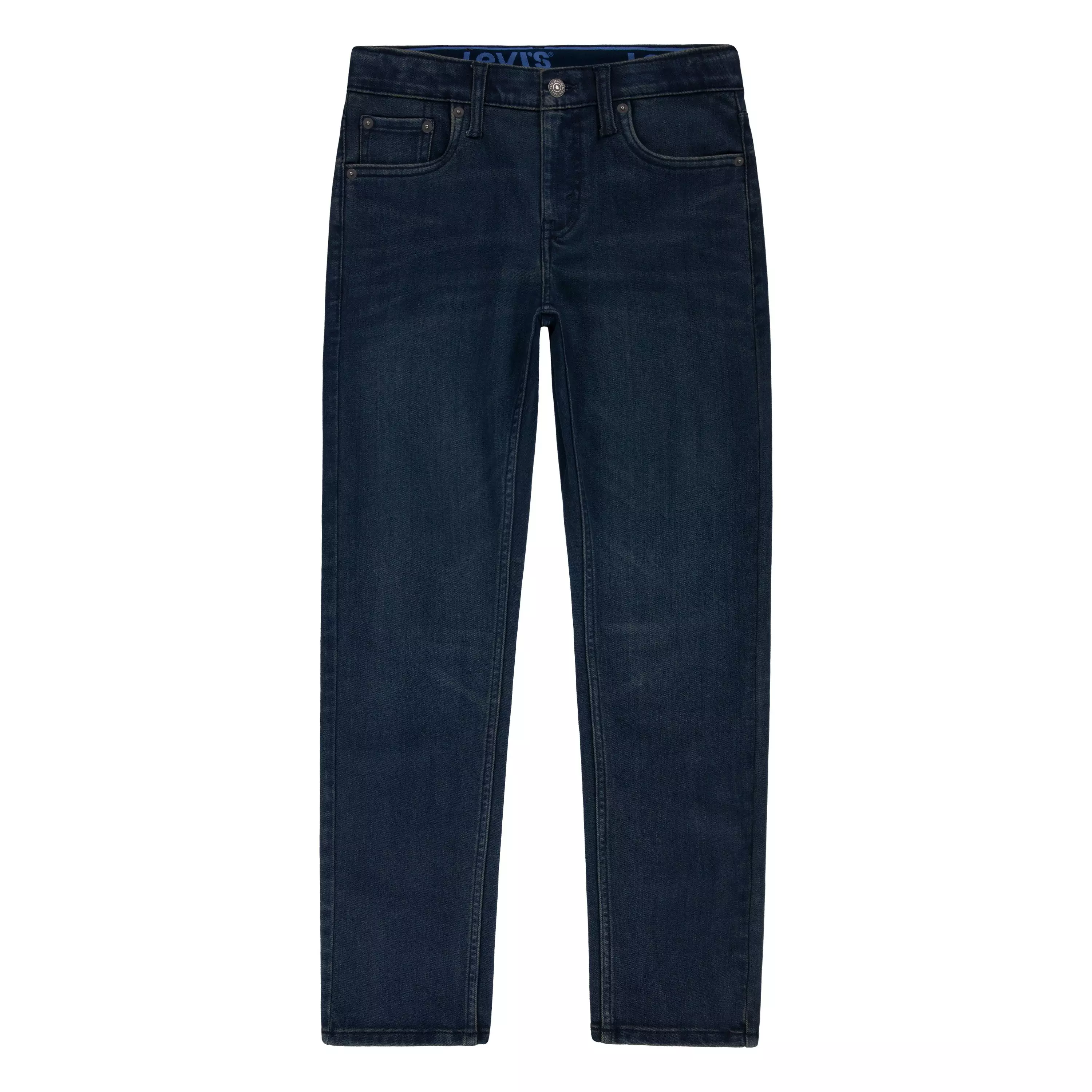 Levi's 502 Strong Performance Tapered Fit Dark Wash Big Boys' Dk Blue Denim Jeans - DK BLUE