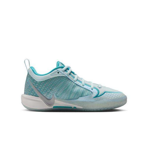 Nike Sabrina 4 "Eyes on the Prize" Grade School Kids' Basketball Shoe - GLACIER BLUE/SAIL/DUSTY CACTUS/METALLIC SILVER