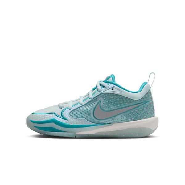 Nike Sabrina 4 "Eyes on the Prize" Grade School Kids' Basketball Shoe - GLACIER BLUE/SAIL/DUSTY CACTUS/METALLIC SILVER