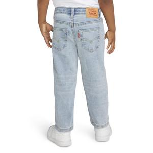 Levi's Toddler Boys' 502 Strong Performance Tapered Fit Lt Blue Wash Denim Jeans