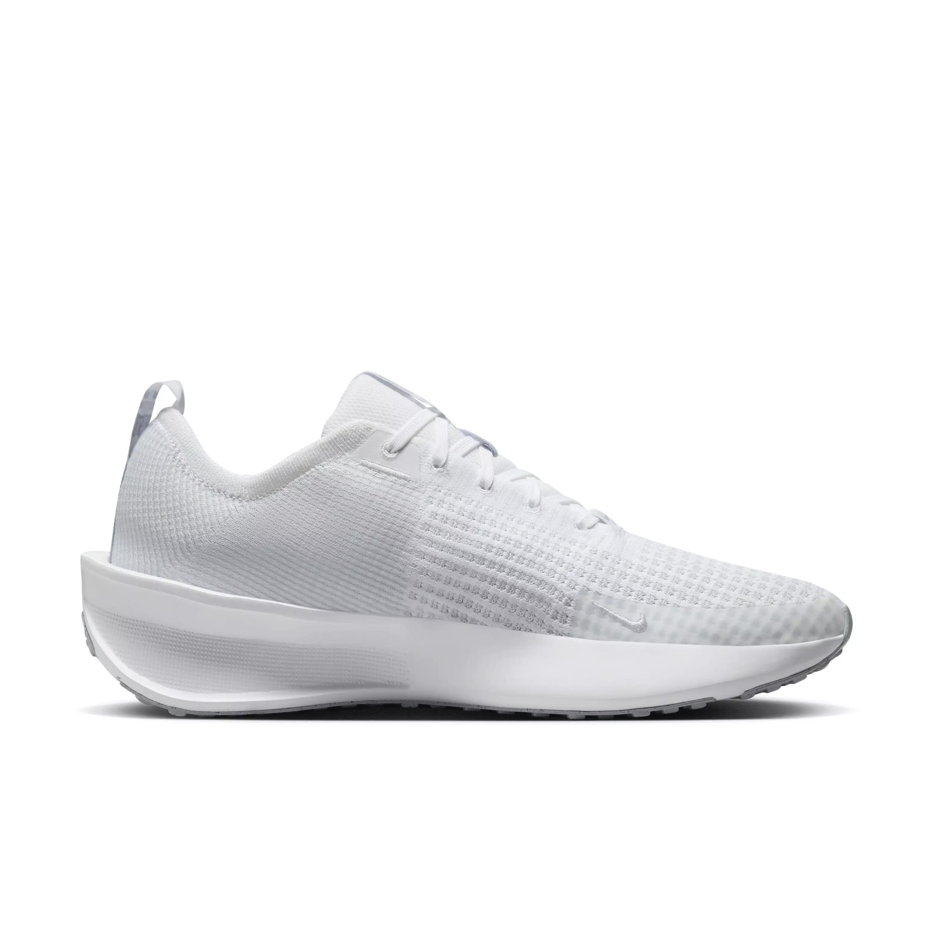 Nike Interact Run "White/Wolf Grey/Pure Platinum" Men's Running Shoe - WHITE/GREY/PLATINUM