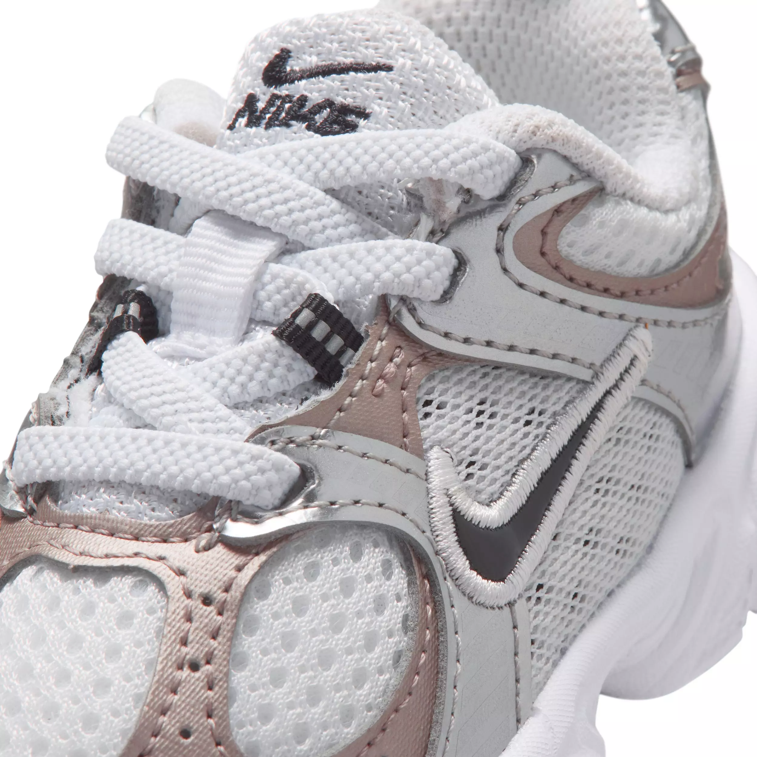 Nike V5 RNR "White/Vast Grey/College Grey/Black" Infant Boys' Shoe - WHITE/GREY/GREY/BLACK