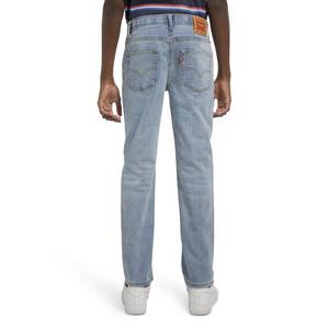 Levi's Big Boys' 502 Strong Performance Tapered Fit Lt Wash Lt Blue Denim Jeans