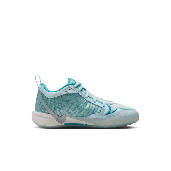Nike Sabrina 4 "Eyes on the Prize" Preschool Kids' Basketball Shoe - GLACIER BLUE/SAIL/DUSTY CACTUS/METALLIC SILVER