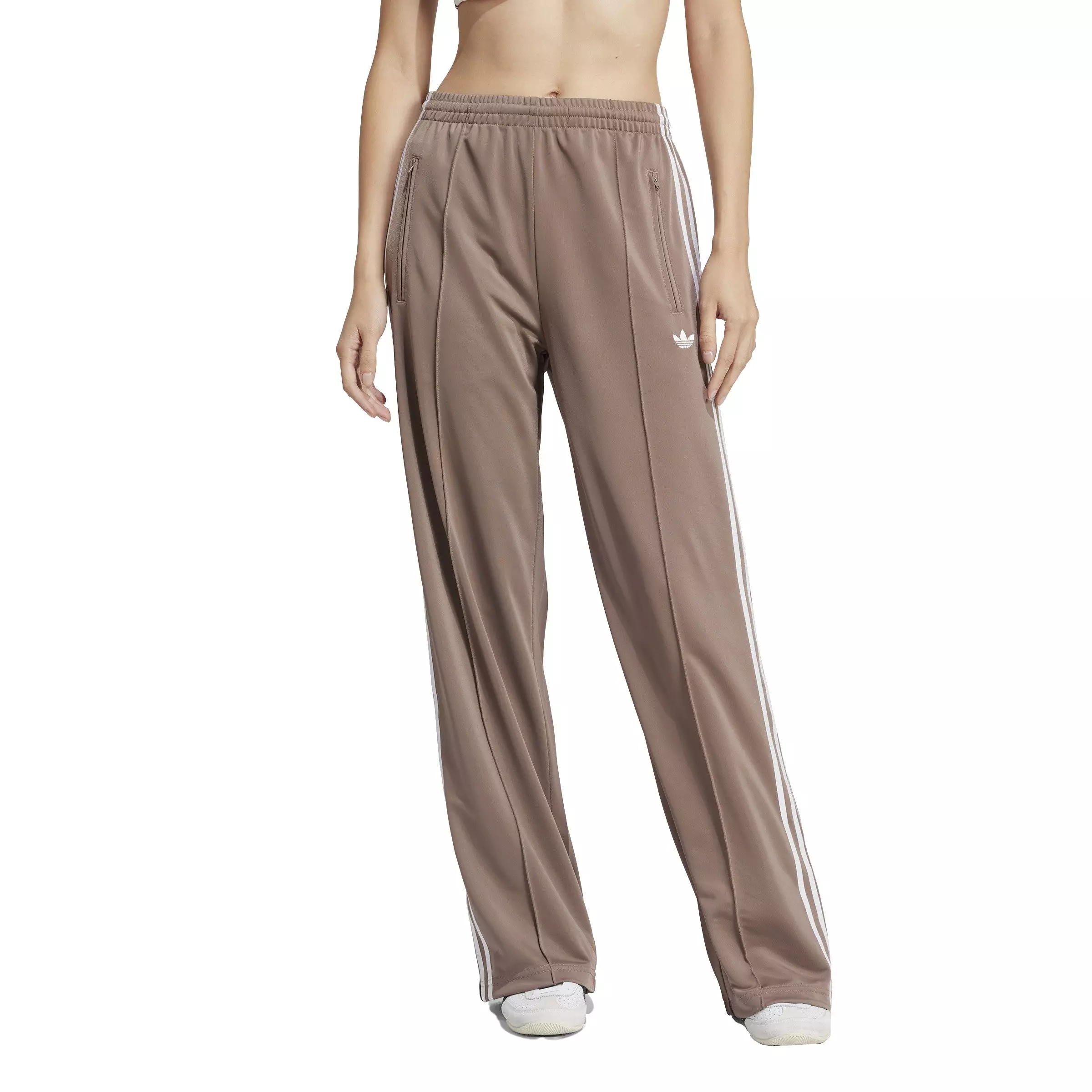 adidas Originals Women's Adicolor Classic Firebird Loose Tracksuit Bottoms -Brown - BROWN
