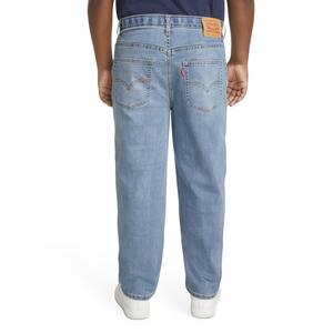 Levi's 502 Strong Performance Tapered Fit Med Wash Big Boys' Light Blue Denim Jeans