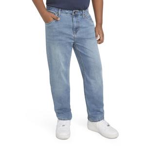 Levi's 502 Strong Performance Tapered Fit Med Wash Big Boys' Light Blue Denim Jeans