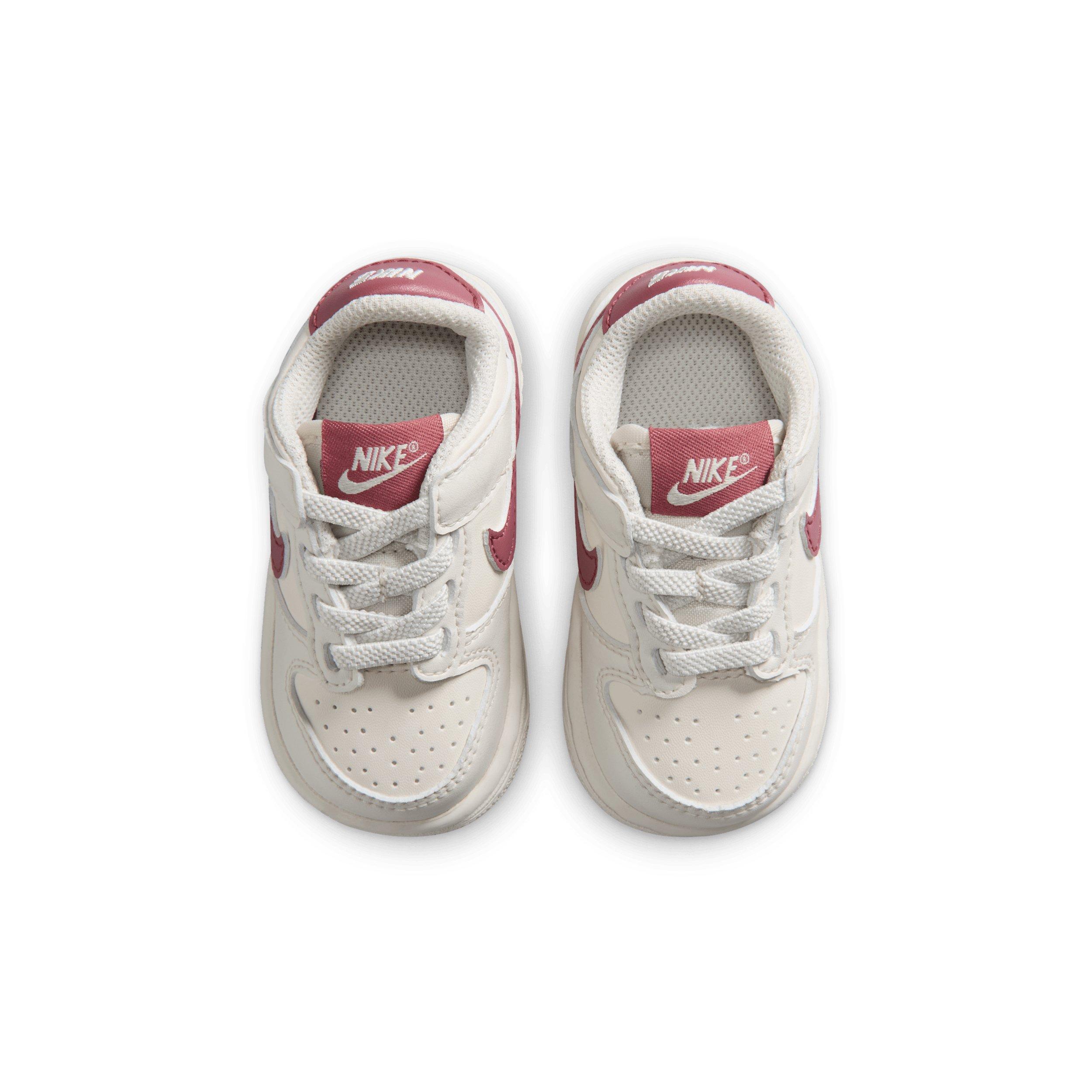 Nike Dunk Low "Soft Pearl/Pink Smoke" Infant Girls' Shoe - PEARL/PINK Thumbnail View 4