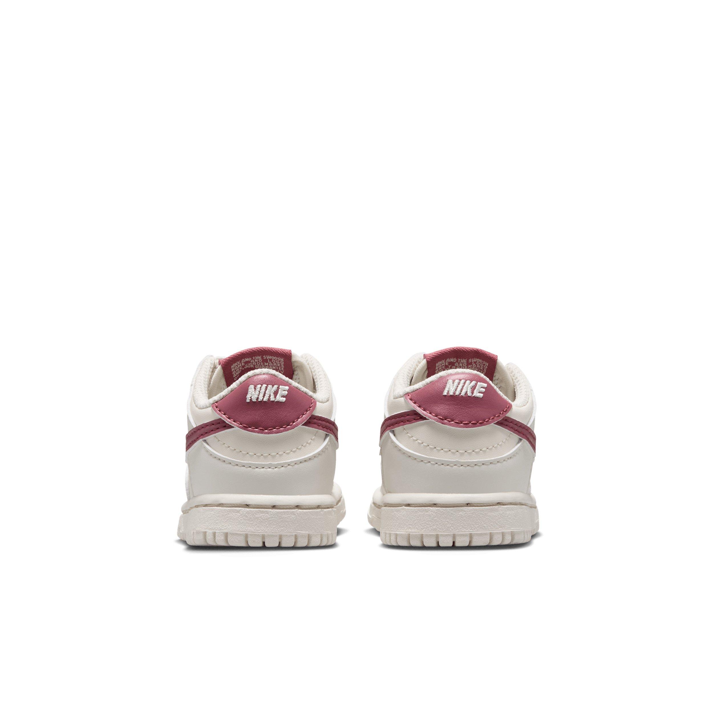 Nike Dunk Low "Soft Pearl/Pink Smoke" Infant Girls' Shoe - PEARL/PINK Thumbnail View 5