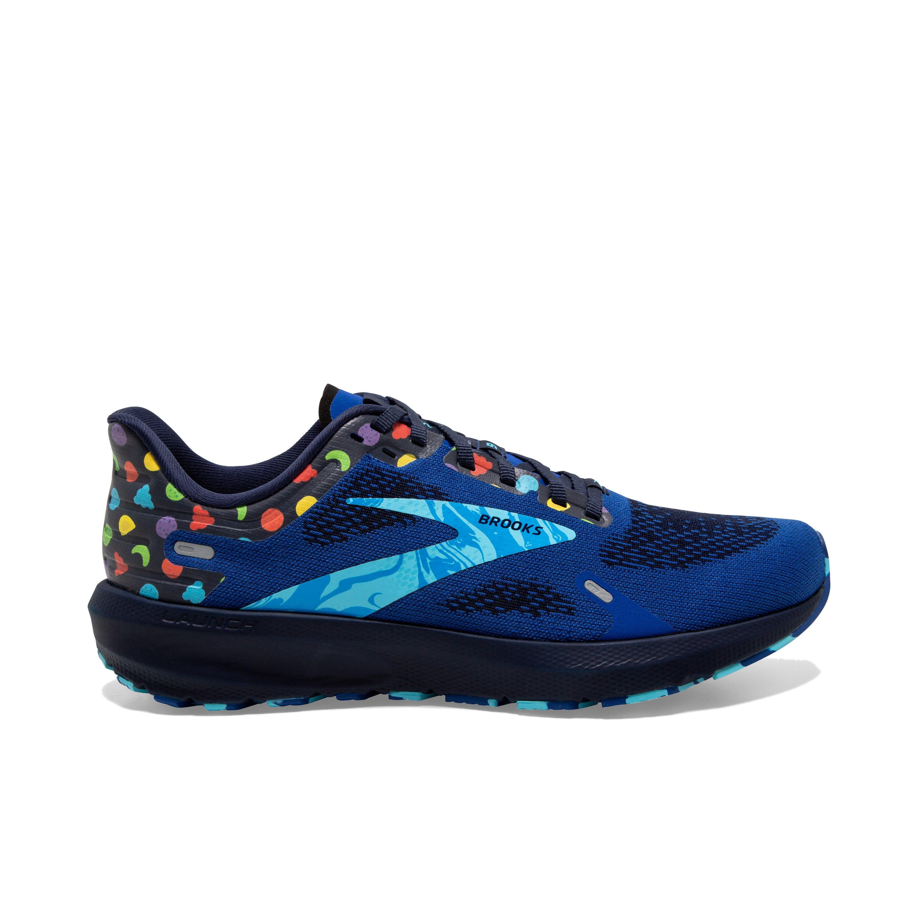 Brooks Launch 9 Bowl O Brooks Blue Multi-Color Women Running Shoes