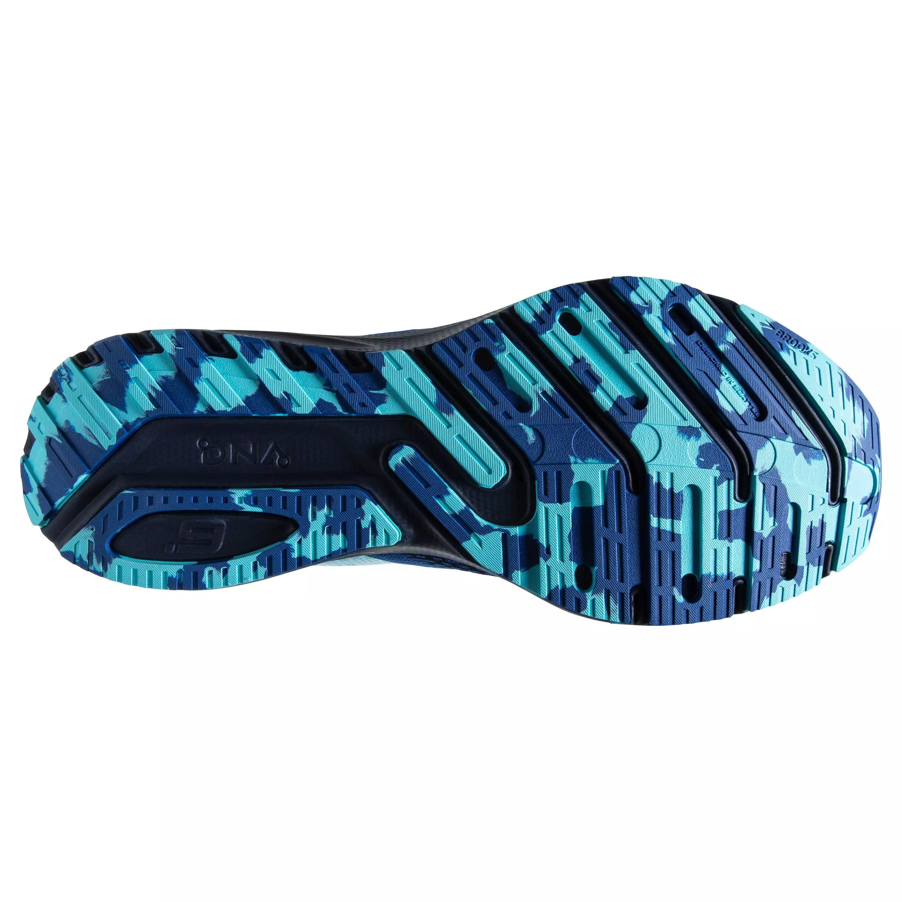 Brooks Launch 9 "Blue/Light Blue/Multi Color" Women's Running Shoe - BLUE/LT BLUE/MULTICOLOR