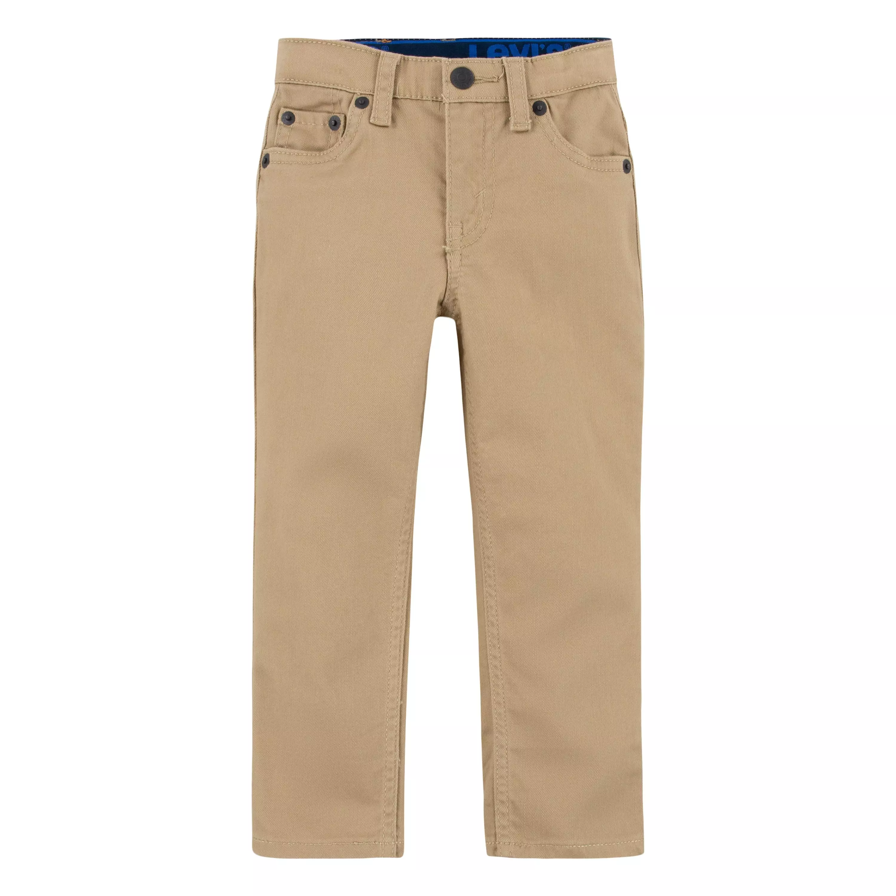 Levi's 502 Strong Performance Tapered Fit Toddler Boys' Khaki Denim Jeans - KHAKI