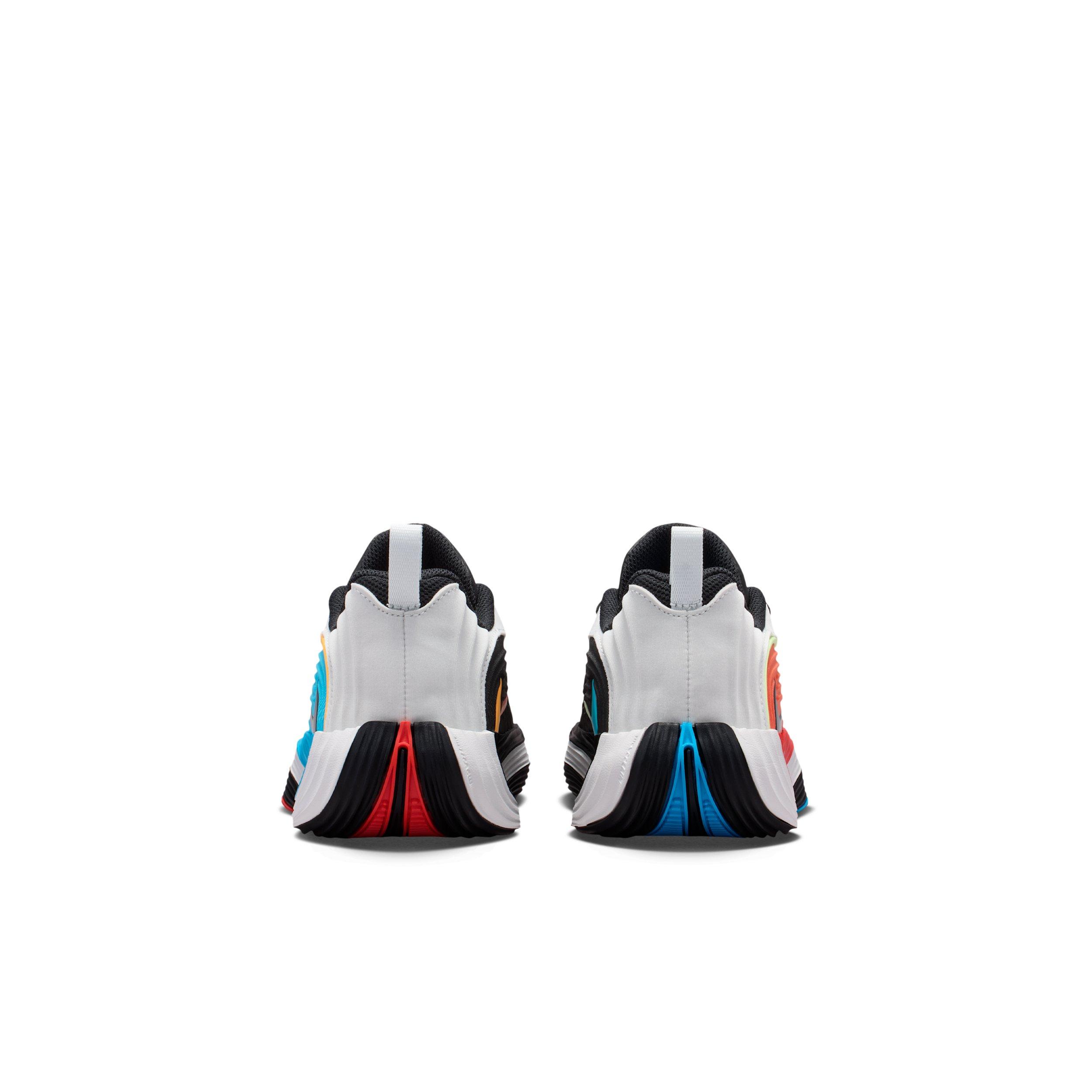 Nike Giannis Immortality 5 "Off White/Red/Current Blue/Black" Grade School Boys' Basketball Shoe - OFF WHITE/RED/BLUE/BLACK