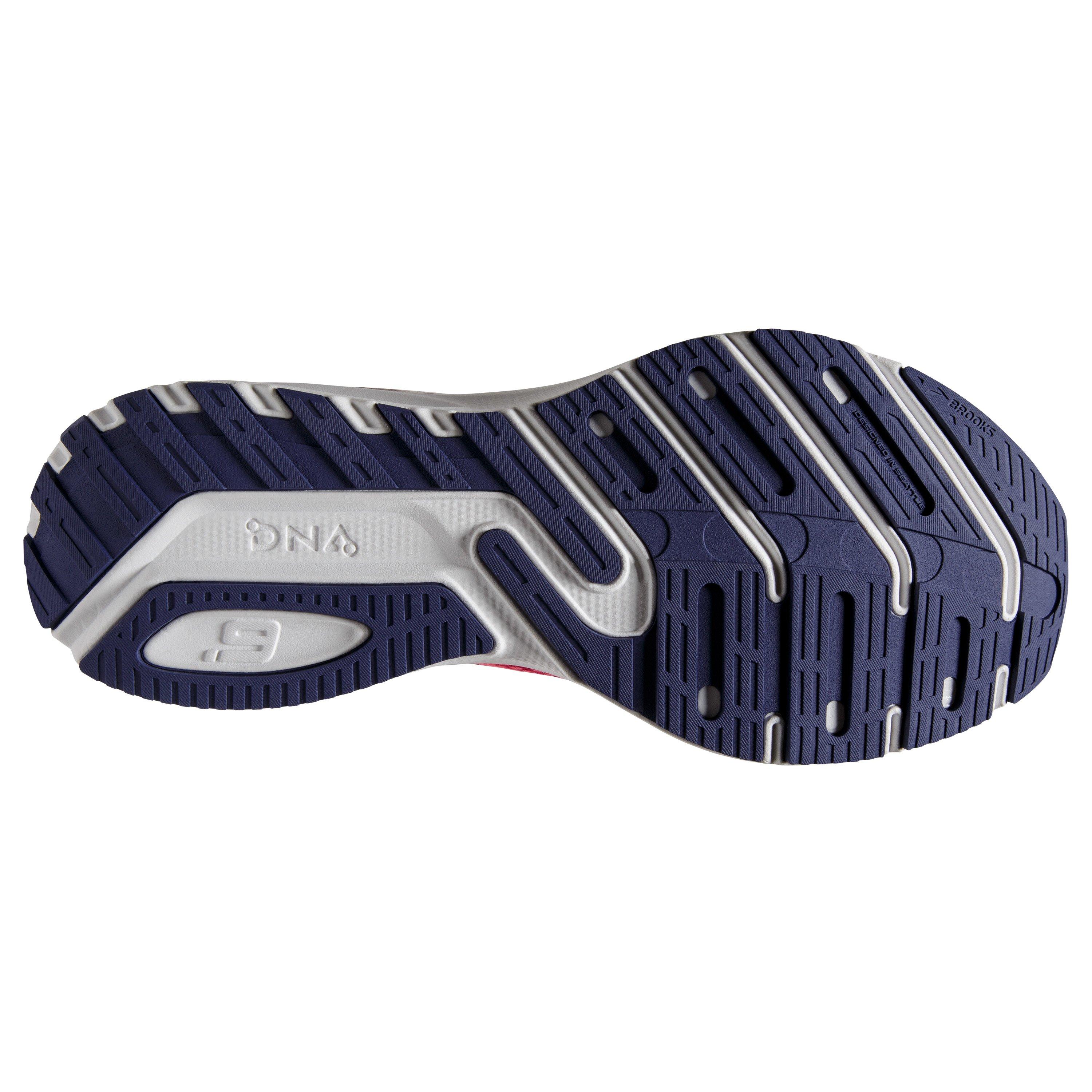 Brooks Launch 9 "Pink/Fuchsia/Cobalt" Women's Running Shoe - PINK/FUCHSIA/COBALT Thumbnail View 6