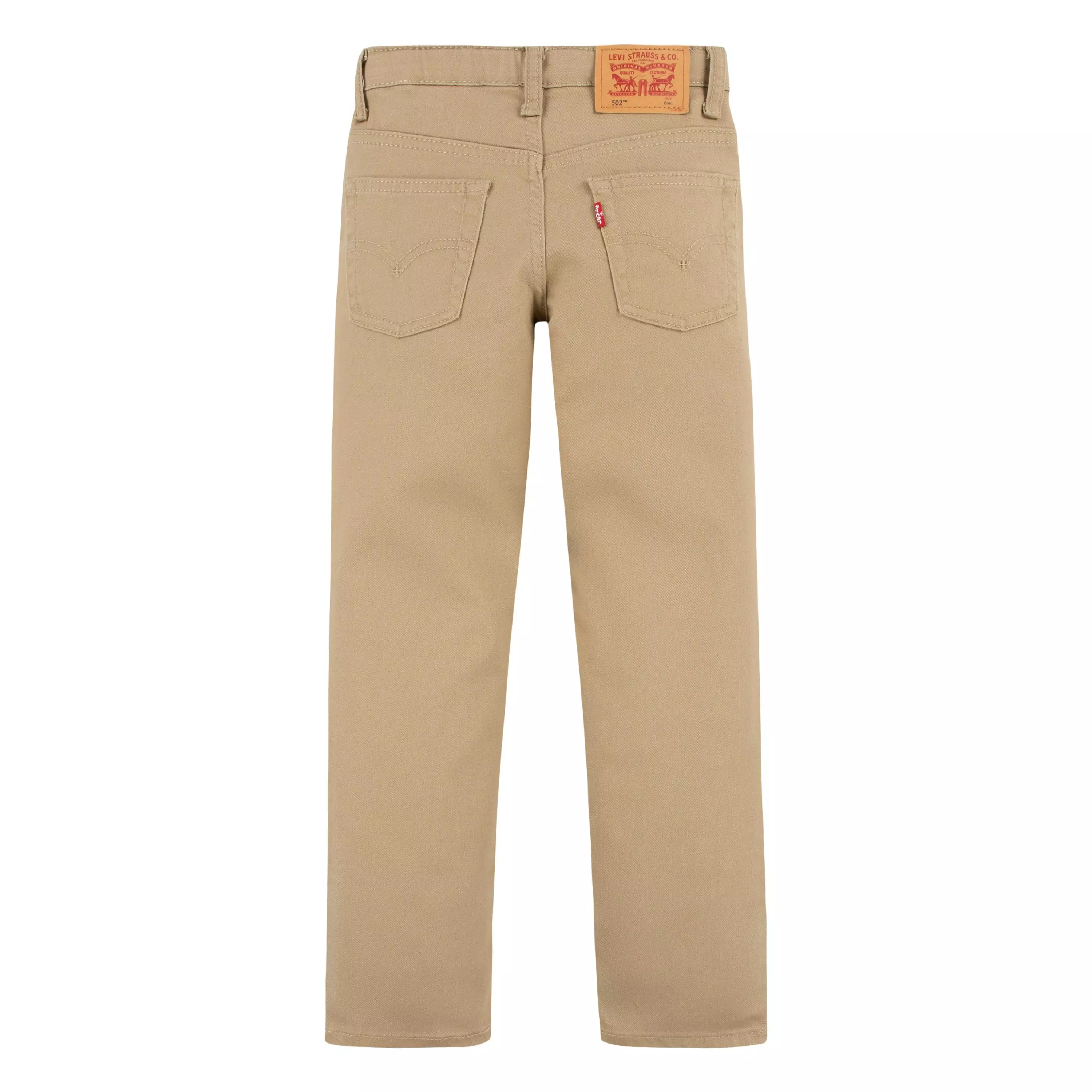 Levi's 502 Strong Performance Tapered Fit Little Boys' Denim Jeans - Khaki - KHAKI