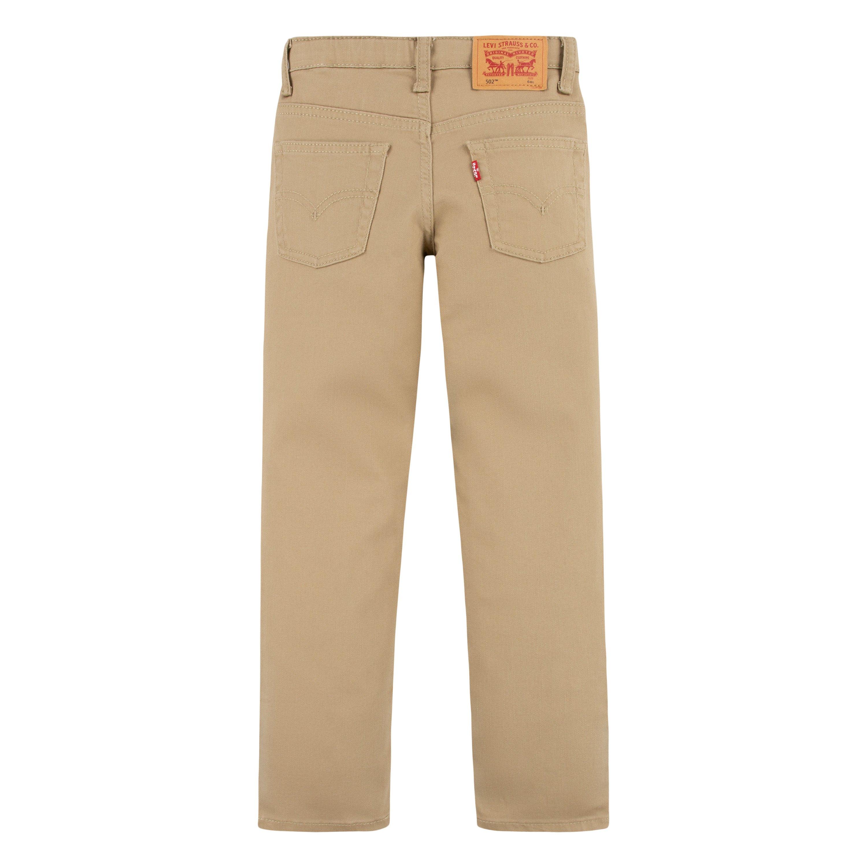 Levi's 502 Strong Performance Tapered Fit Little Boys' Khaki Denim Jeans