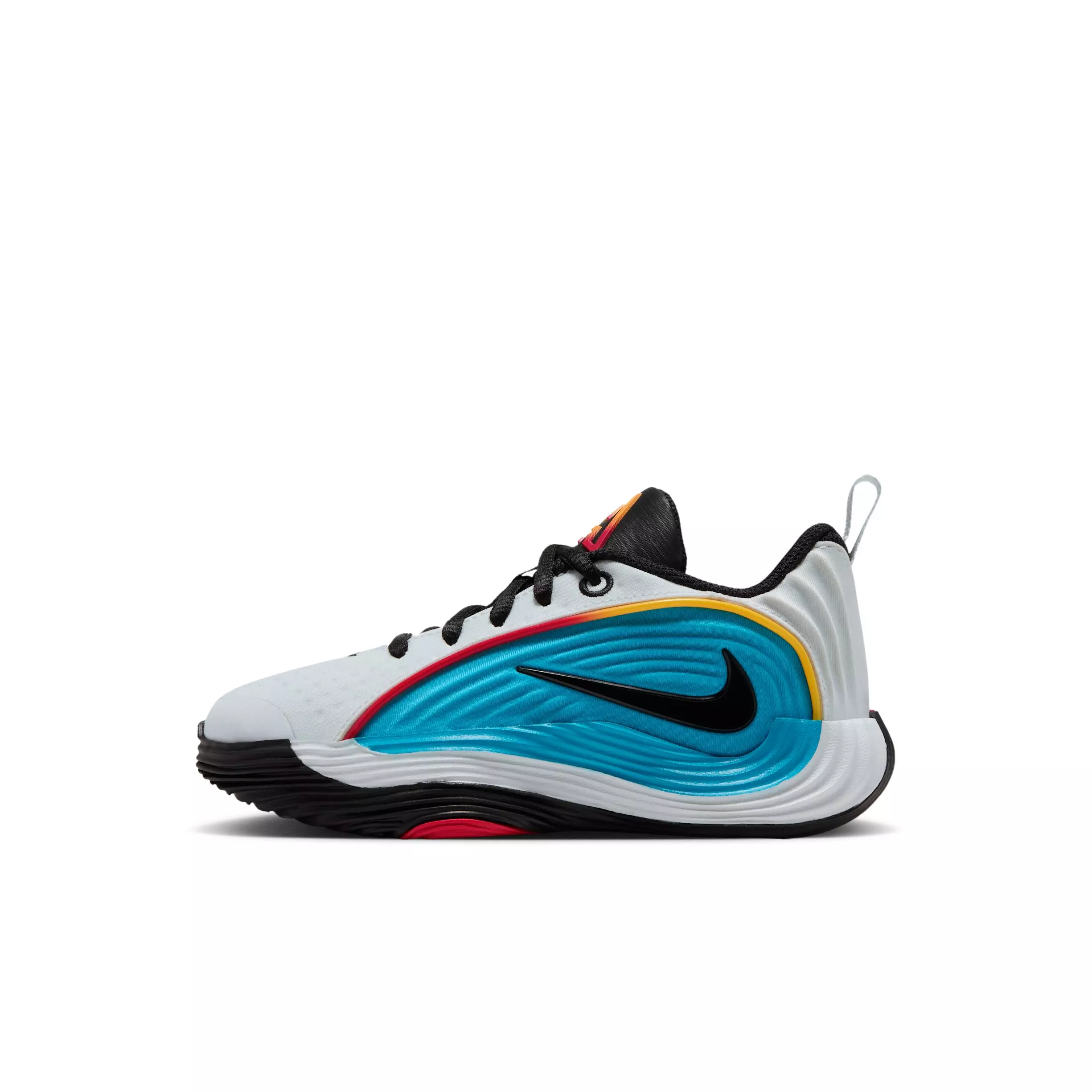 Nike Giannis Immortality 5 "Off White/Red/Current Blue/Black" Preschool Boys' Basketball Shoe - OFF WHITE/RED/BLUE/BLACK