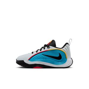 Nike Giannis Immortality 5 "Off White/Red/Current Blue/Black" Preschool Boys' Basketball Shoe - OFF WHITE/RED/BLUE/BLACK