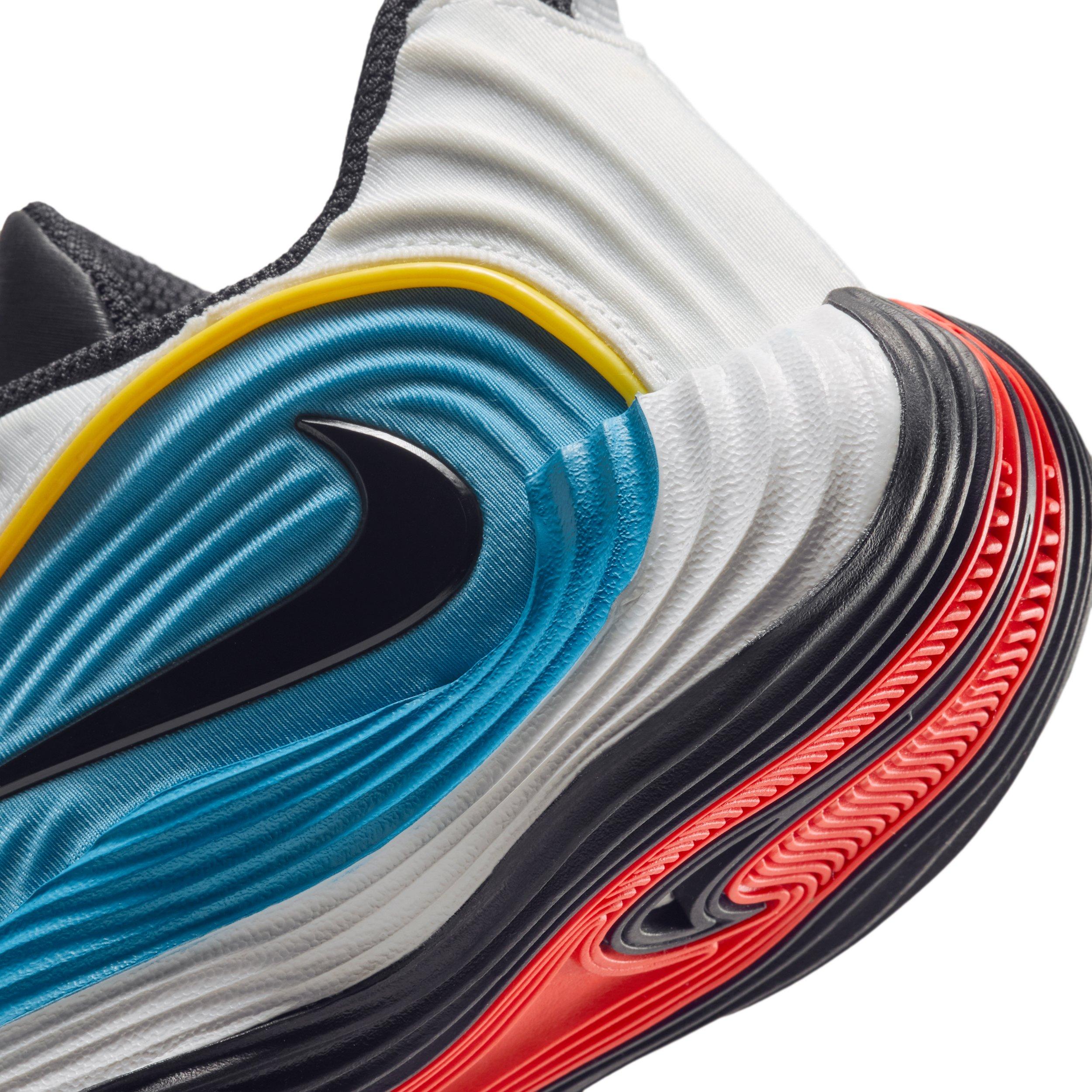 Nike Giannis Immortality 5 "Off White/Red/Current Blue/Black" Preschool Boys' Basketball Shoe - OFF WHITE/RED/BLUE/BLACK