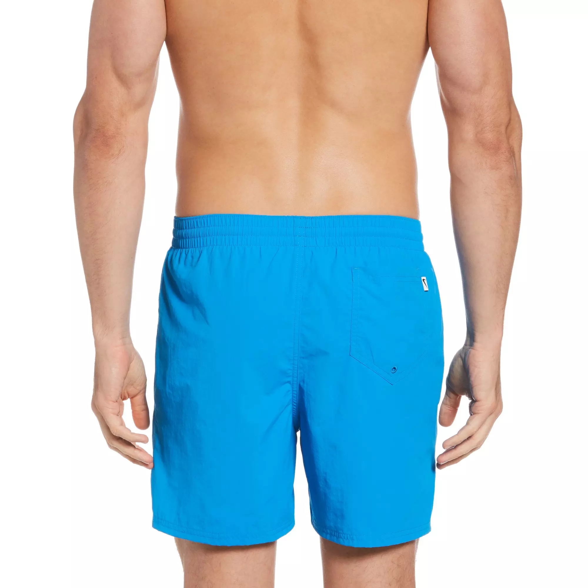 Nike Men's Solid Icon 7" Volley Shorts - BLUE