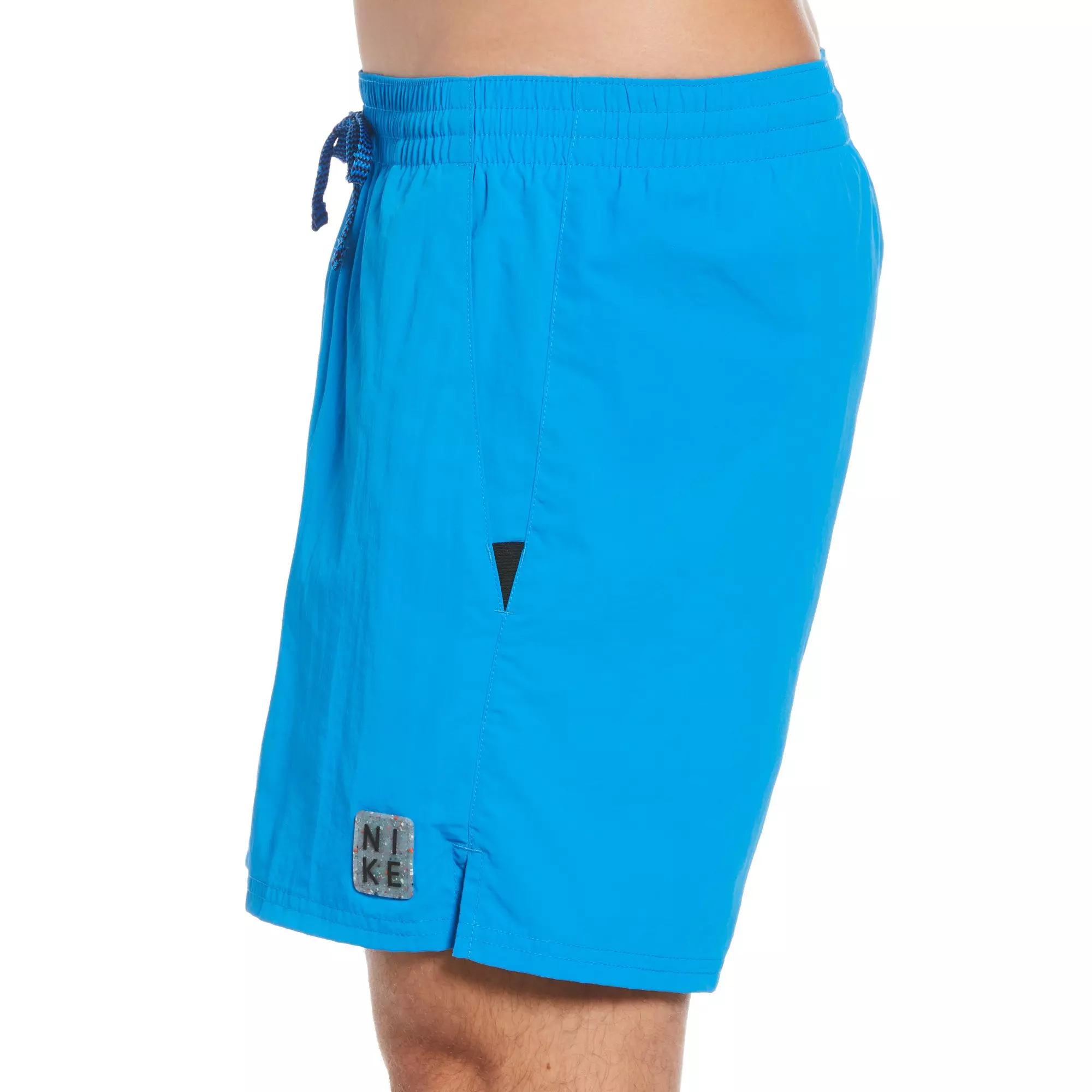 Nike Men's Solid Icon 7" Volley Shorts - BLUE