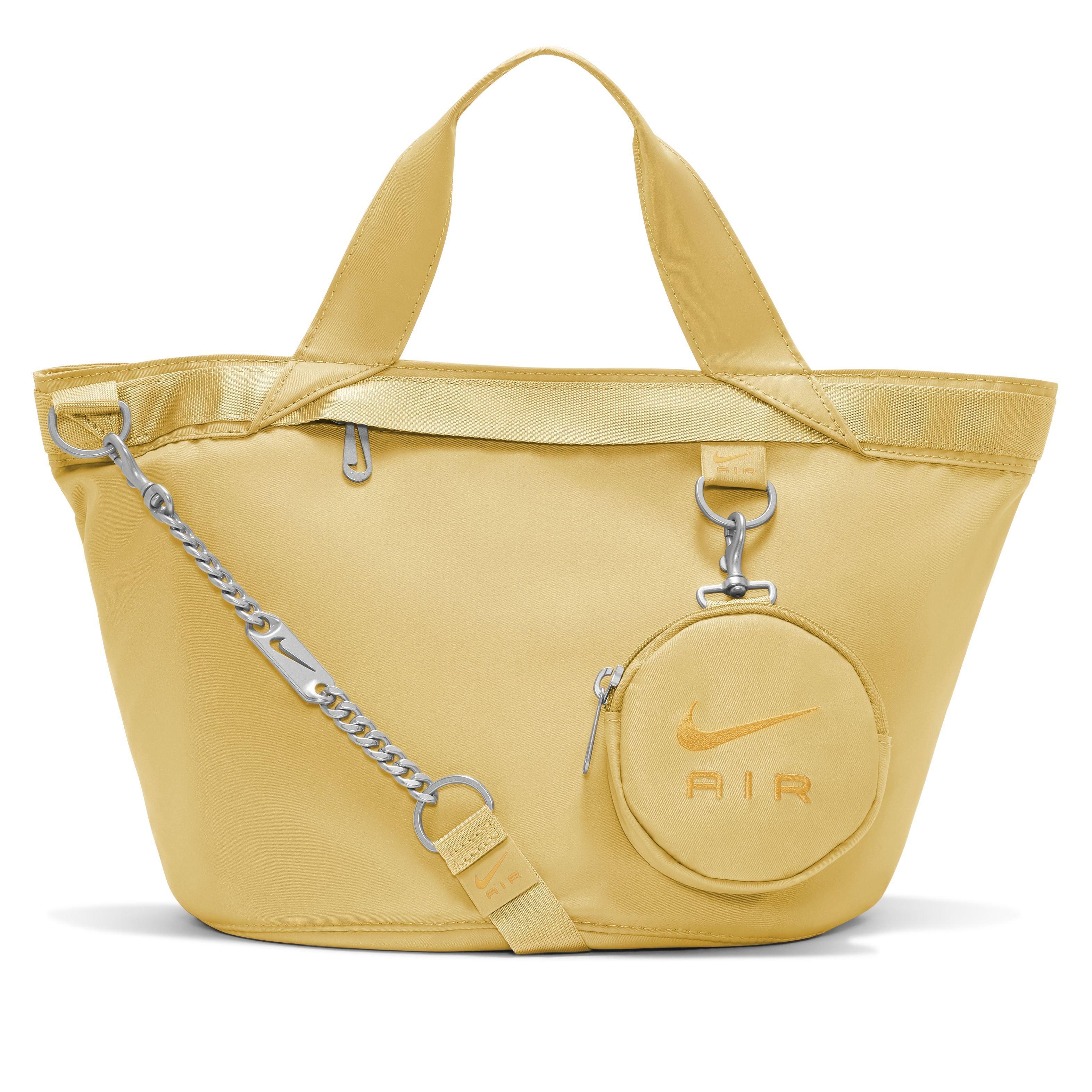 Nike Women's Air Futura Luxe Tote Bag (10L) - Yellow, Polyester