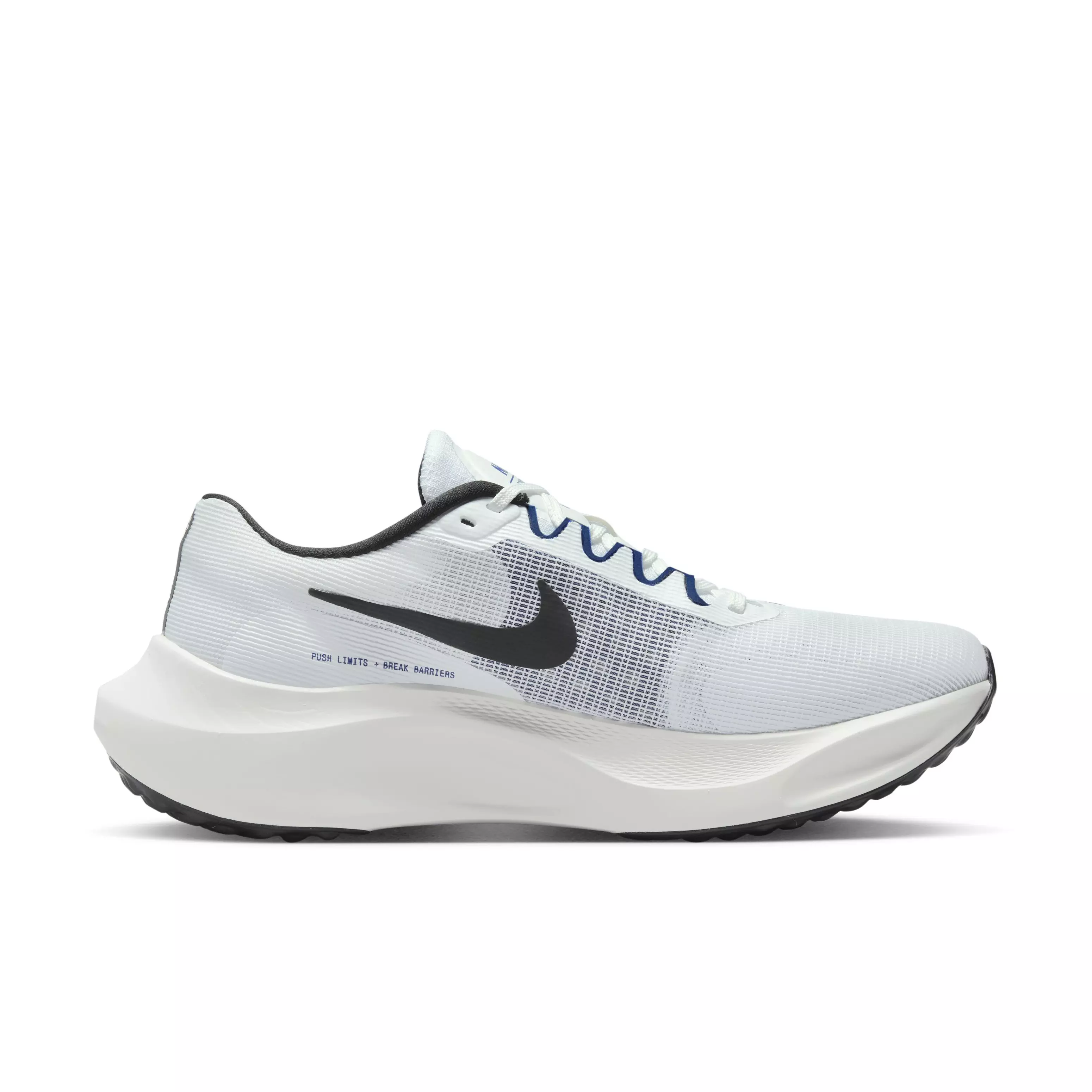 Nike Zoom Fly 5 "White/White/Old Royal/Black" Men's Running Shoe - WHITE/WHITE/ROYAL/BLACK