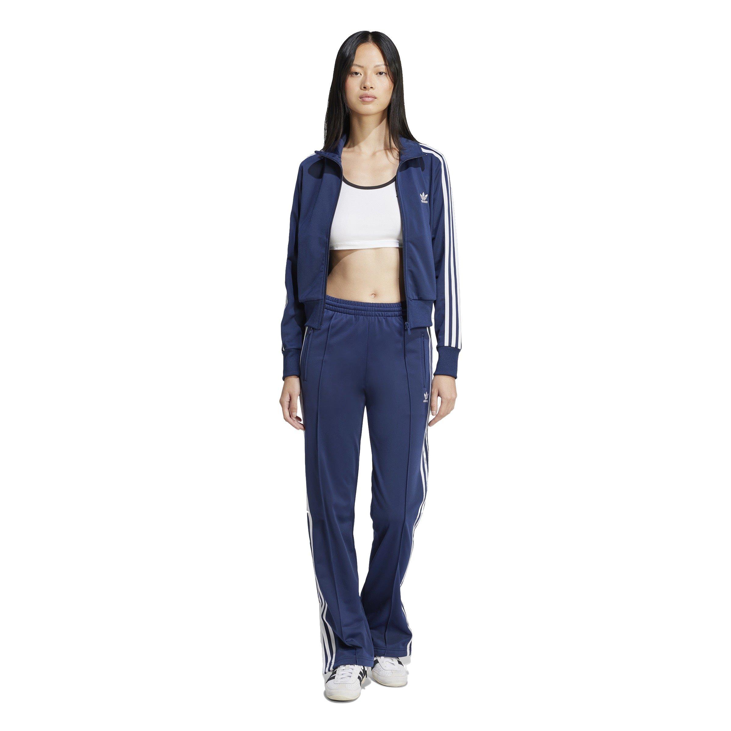 adidas Originals Women's Adicolor Classics Firebird Track Top - Blue - BLUE Thumbnail View 5