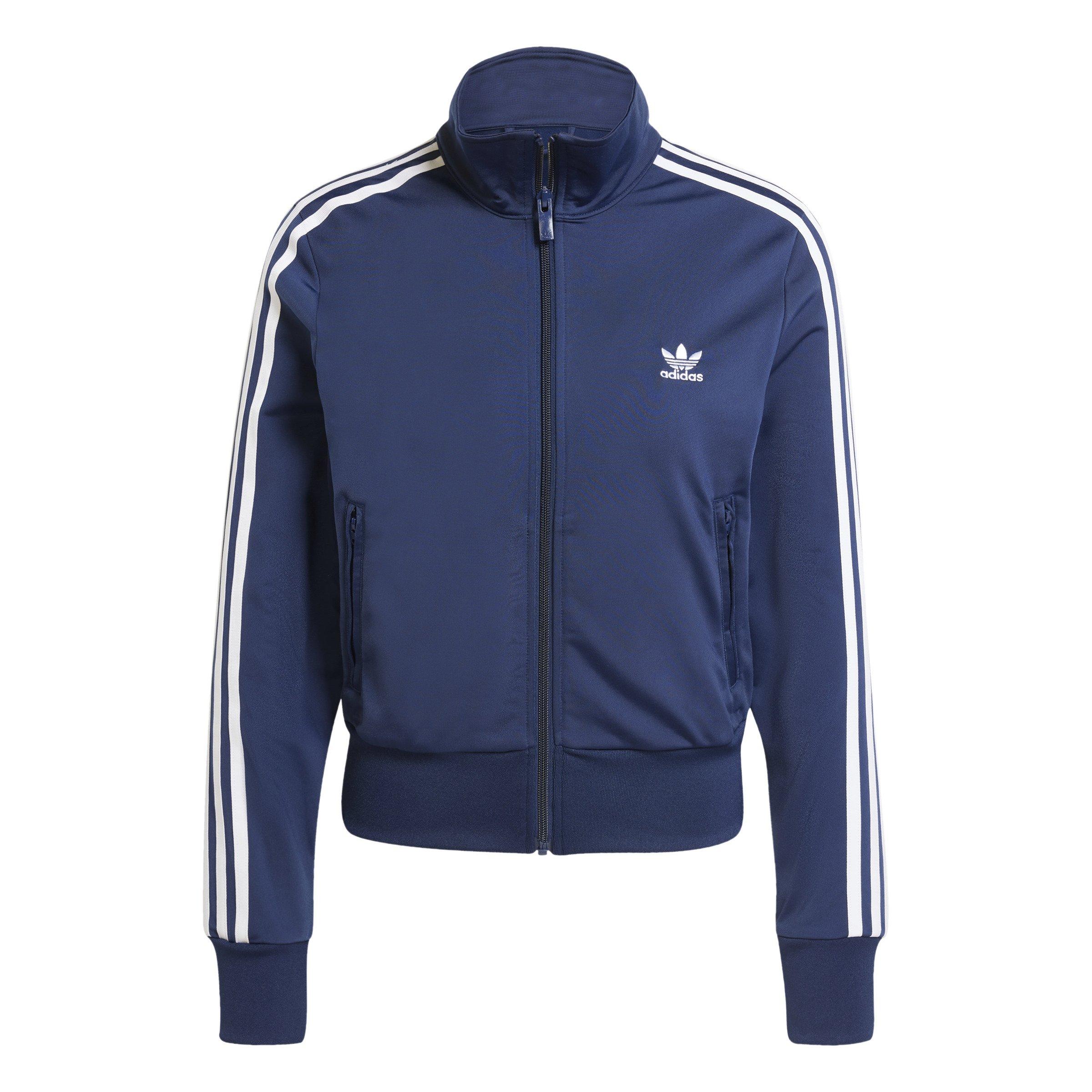 adidas Originals Women's Adicolor Classics Firebird Track Top - Blue - BLUE Thumbnail View 6