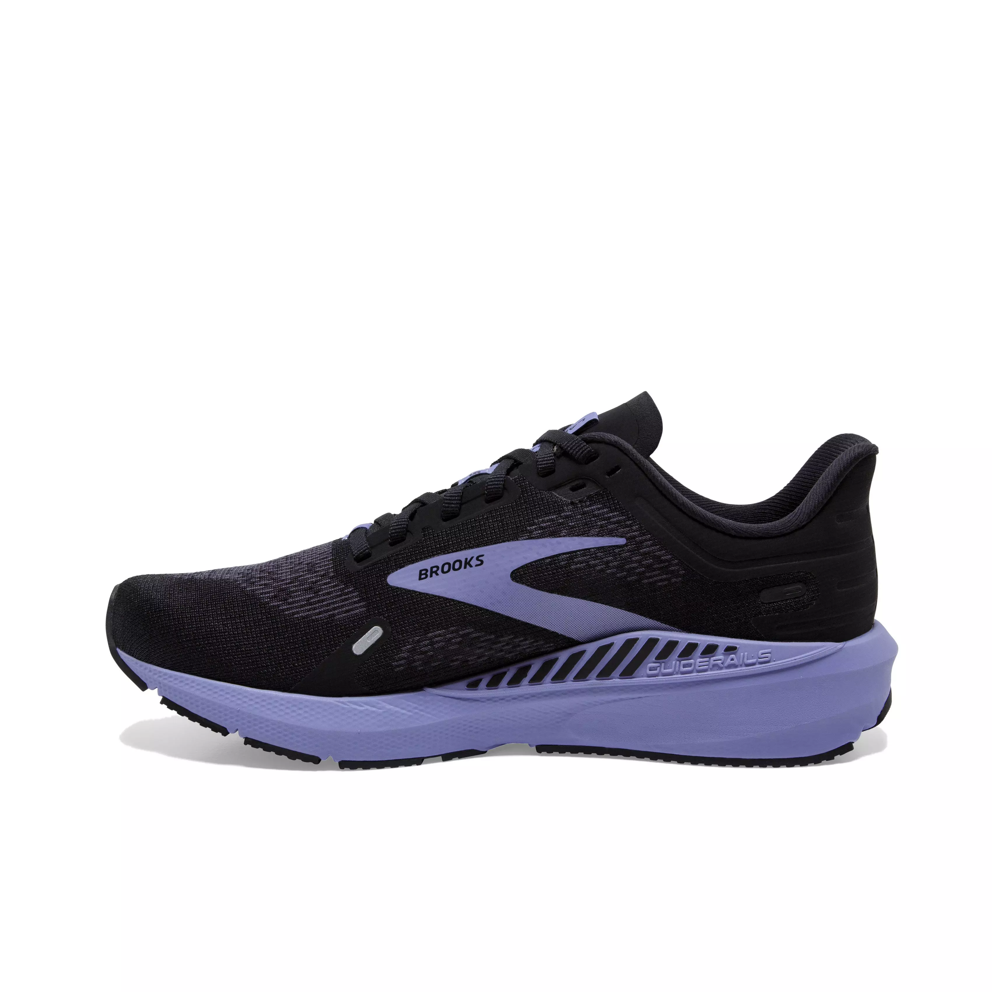 Brooks Launch GTS 9 "Black/Ebony/Purple" Women's Running Shoe - BLACK/EBONY/PURPLE