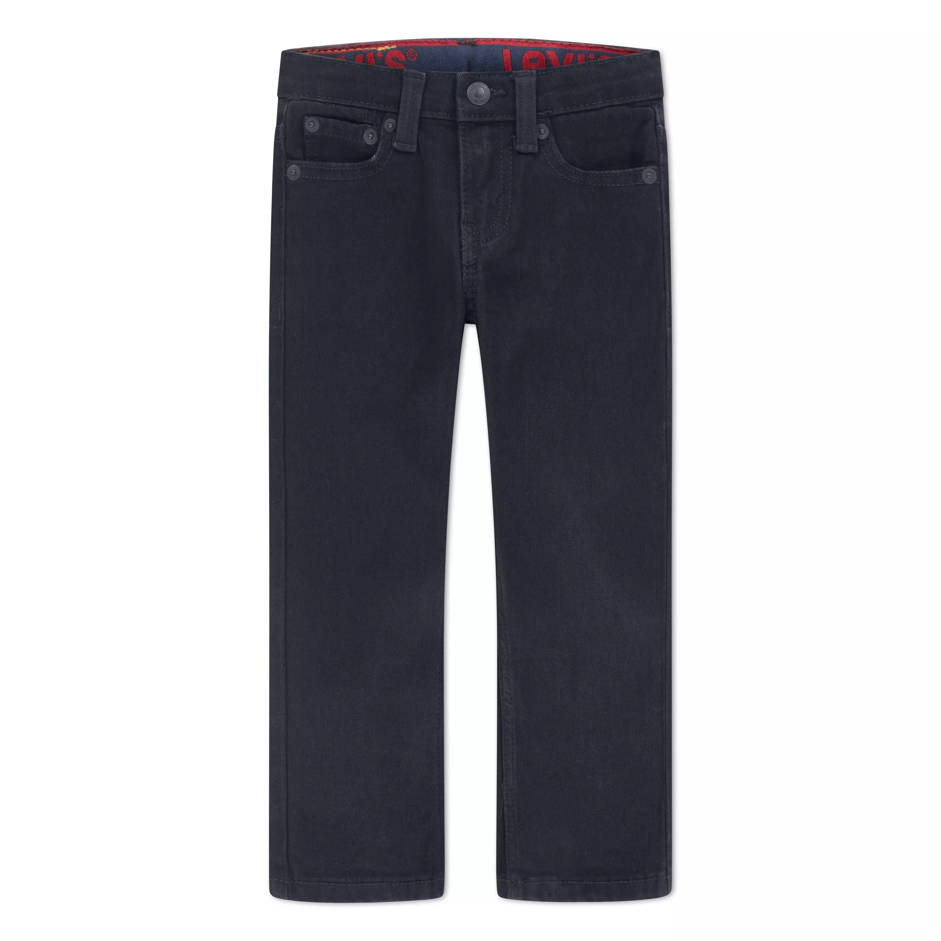 Levi's Toddler Boys' 514 Straight Fit Black Wash Denim Jeans - BLACK