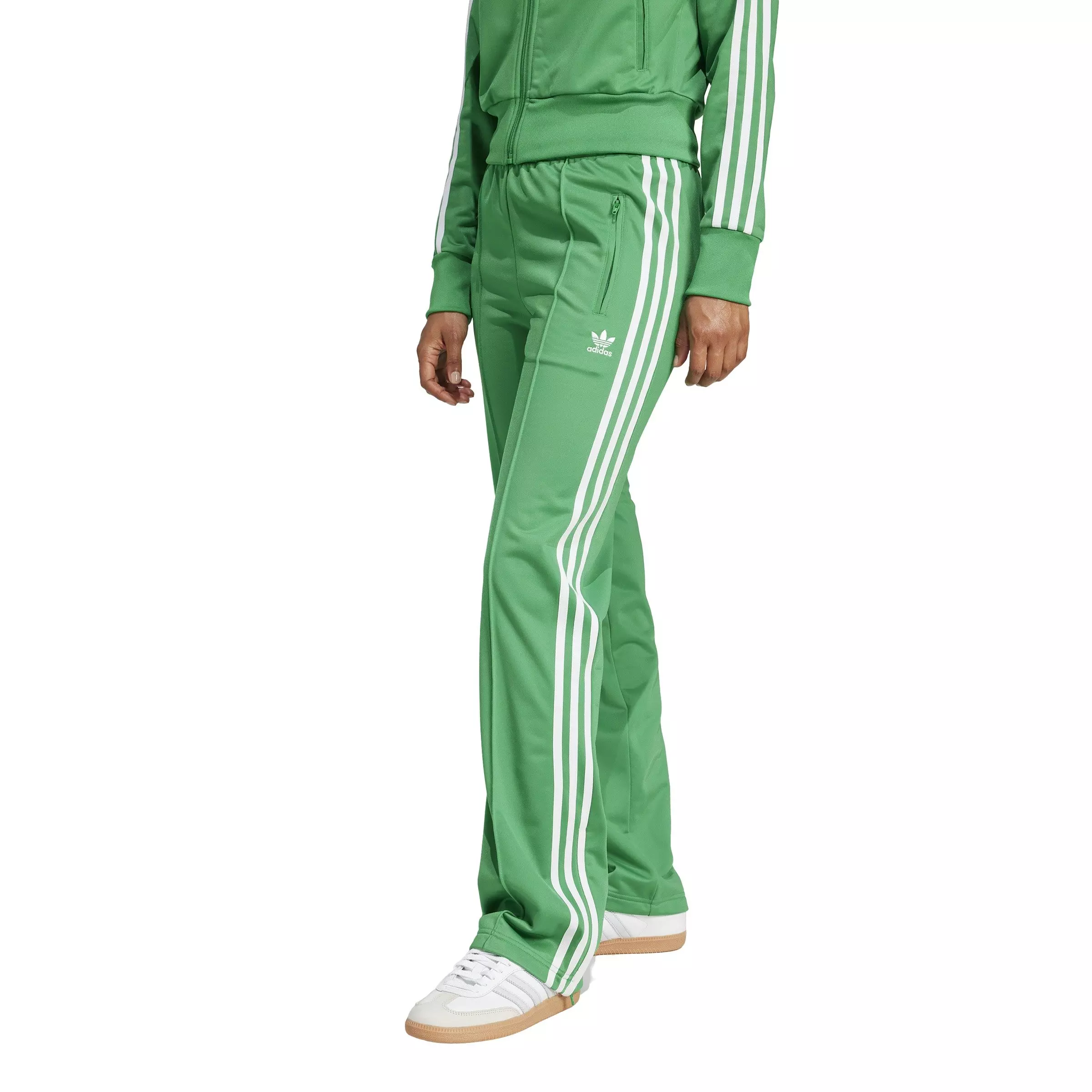 adidas Originals Women's Adicolor Classics Firebird Tracksuit Pants -Green - GREEN