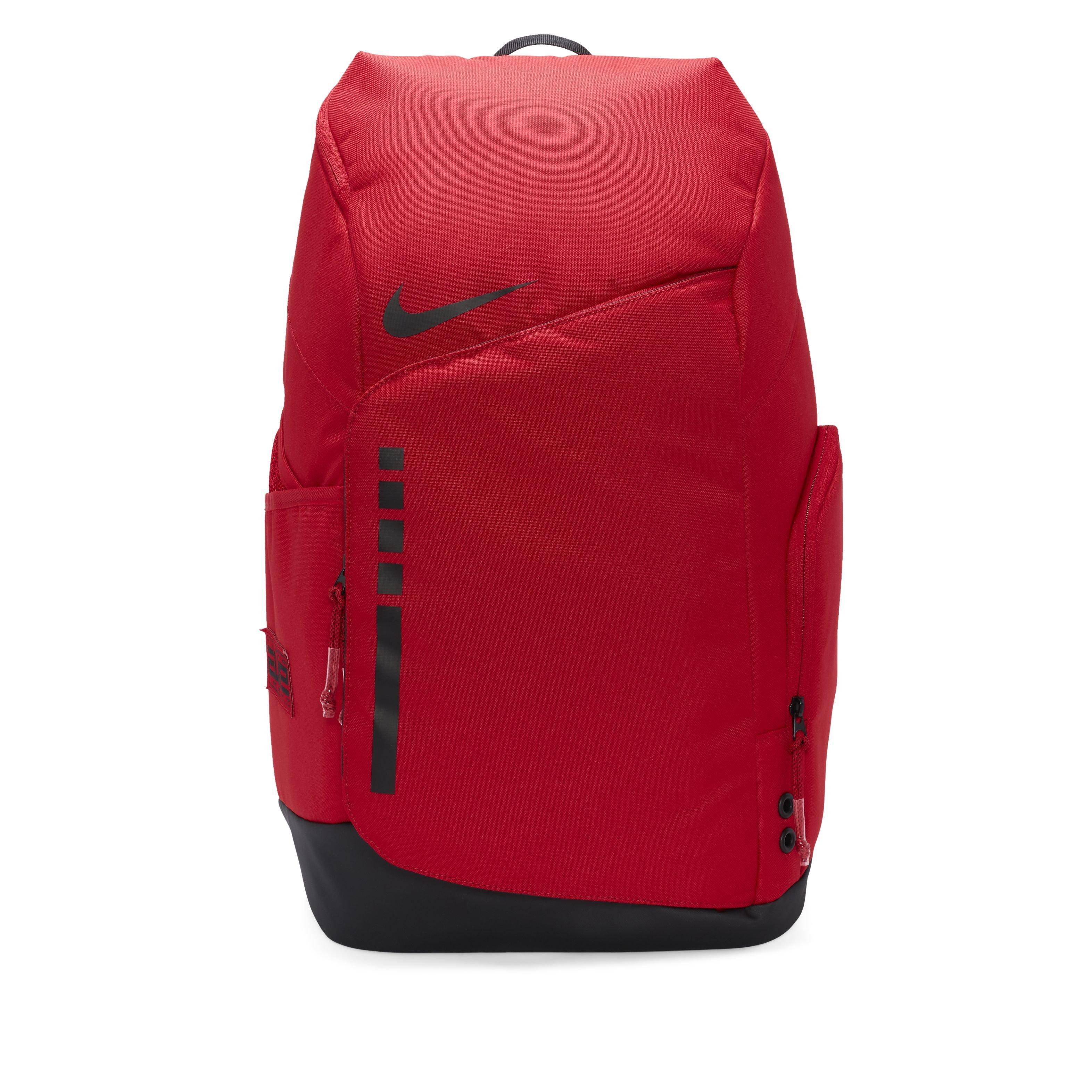 Nike elite backpack red white store and blue