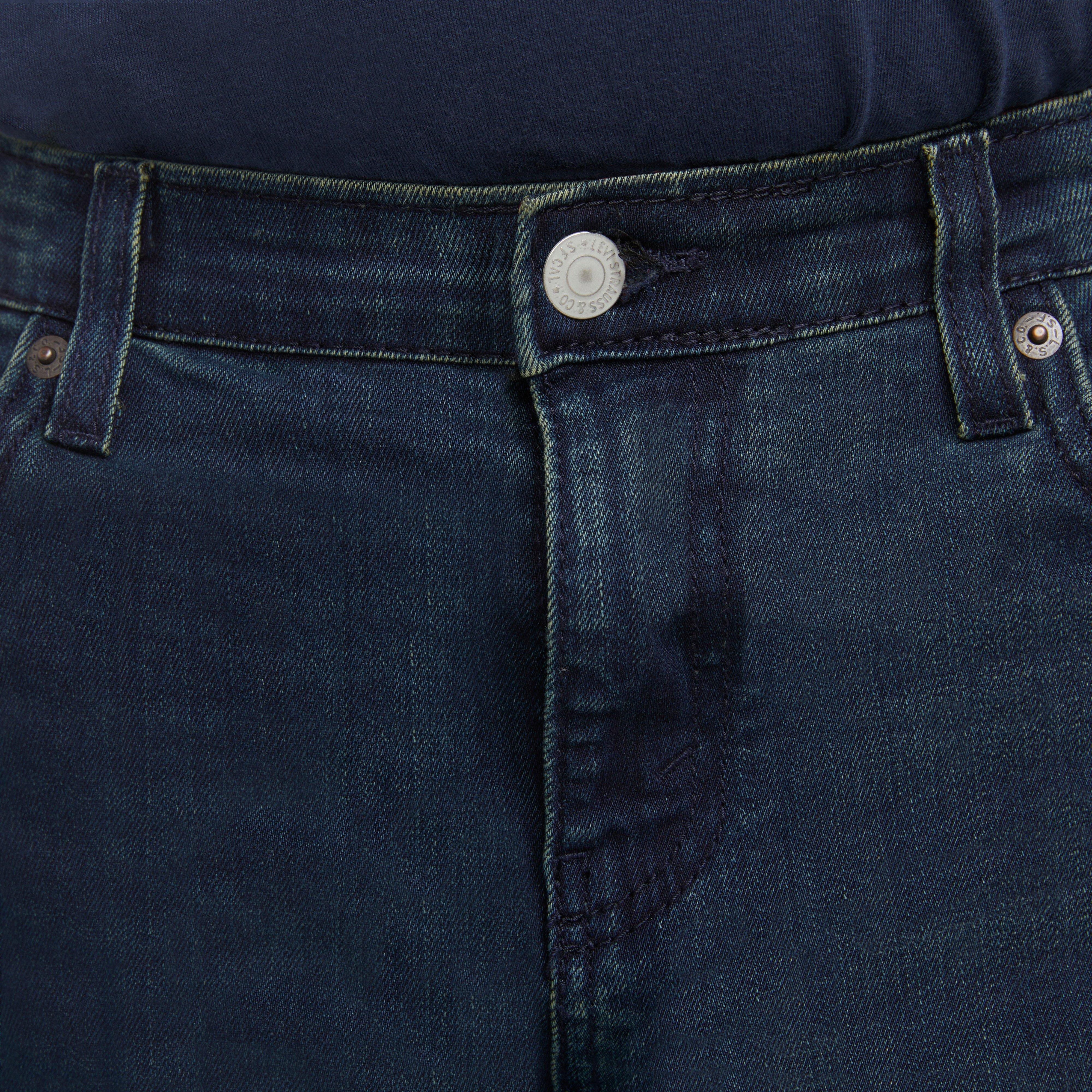 Levi's Big Boys' 514 Straight Fit Dark Blue Wash Denim Jeans - DK BLUE Thumbnail View 4
