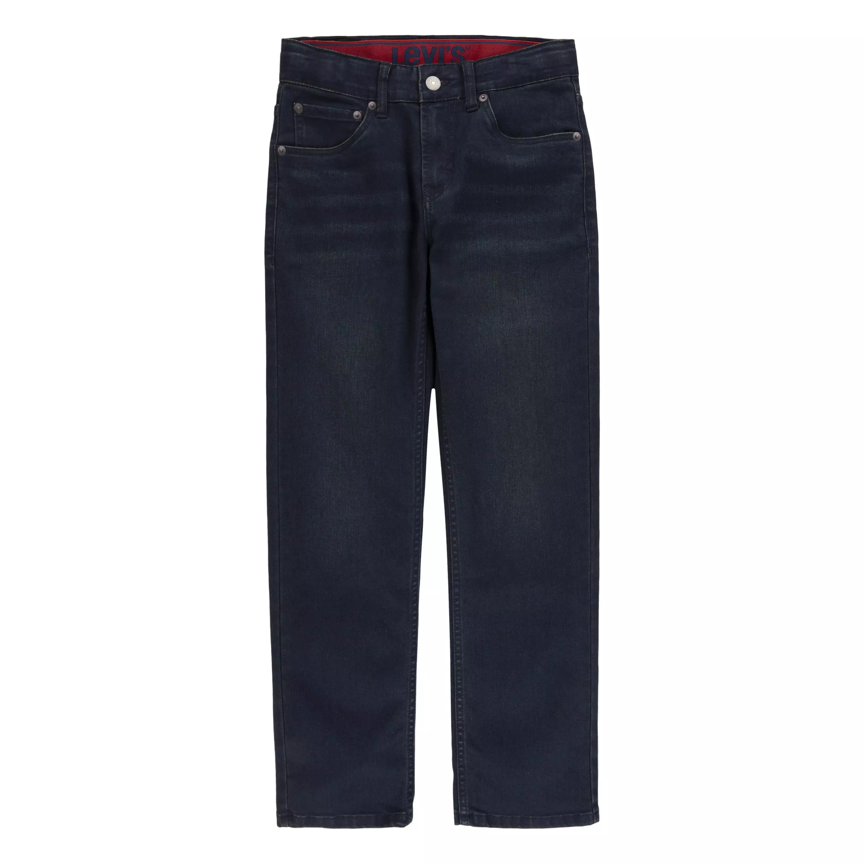 Levi's Big Boys' 514 Straight Fit Dark Blue Wash Denim Jeans - DK BLUE