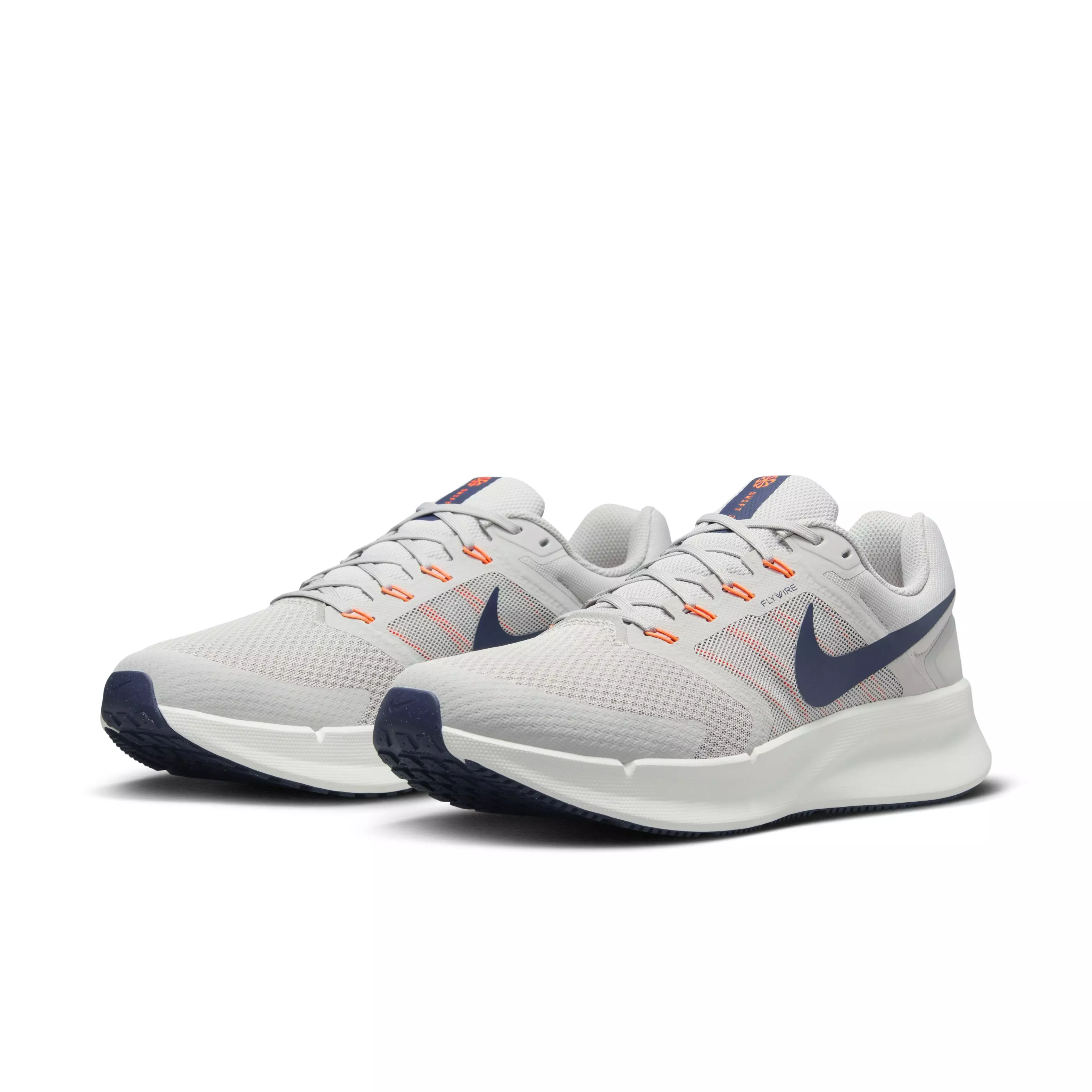 Nike Run Swift 3 "Light Iron Ore/Sail/Total Orange/Thunder Blue" Men's Running Shoe - LT IRON/SAIL/ORANGE/BLUE