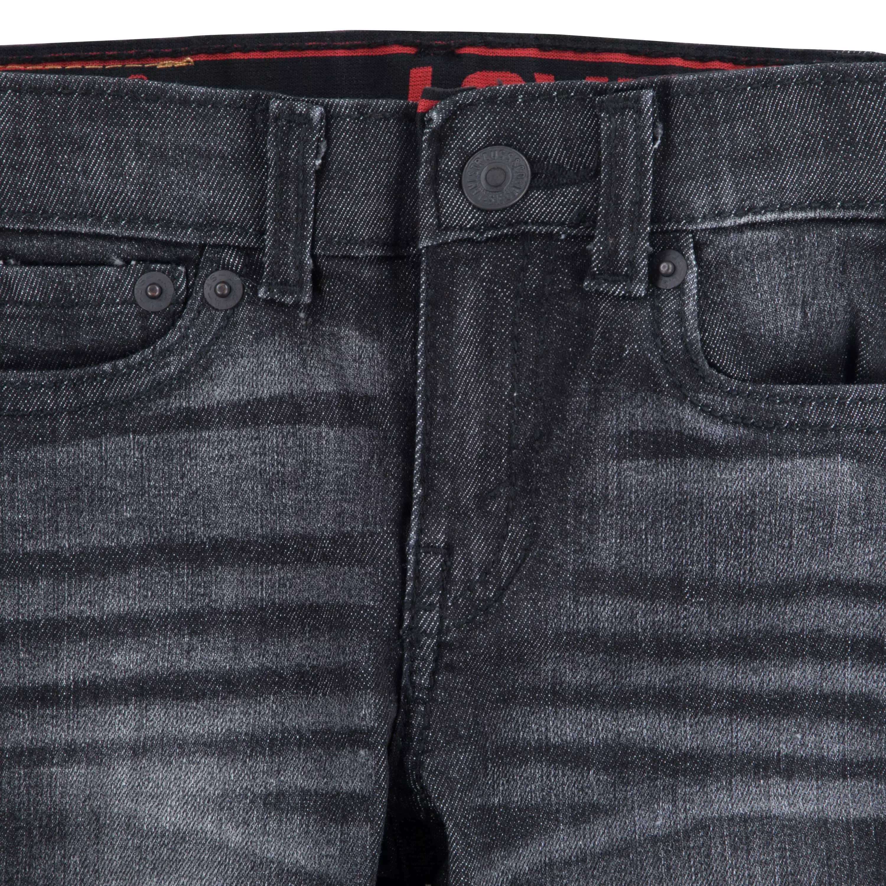 Levi's Toddler Boys' 514 Straight Fit Dark Grey Wash Denim Jeans - DARK GREY