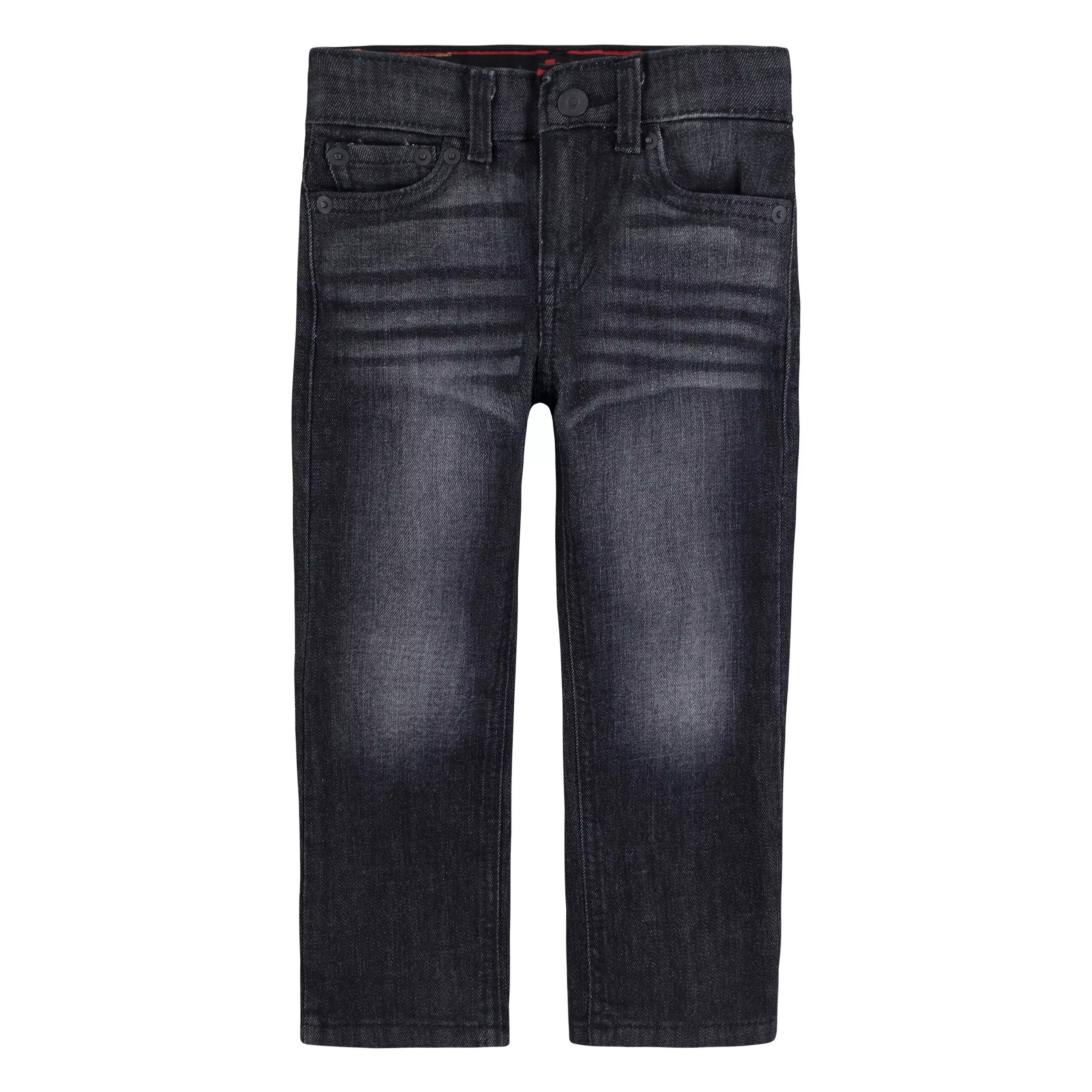 Levi's Toddler Boys' 514 Straight Fit Dark Grey Wash Denim Jeans - DARK GREY