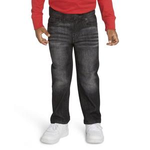 Levi's Toddler Boys' 514 Straight Fit Dark Grey Wash Denim Jeans