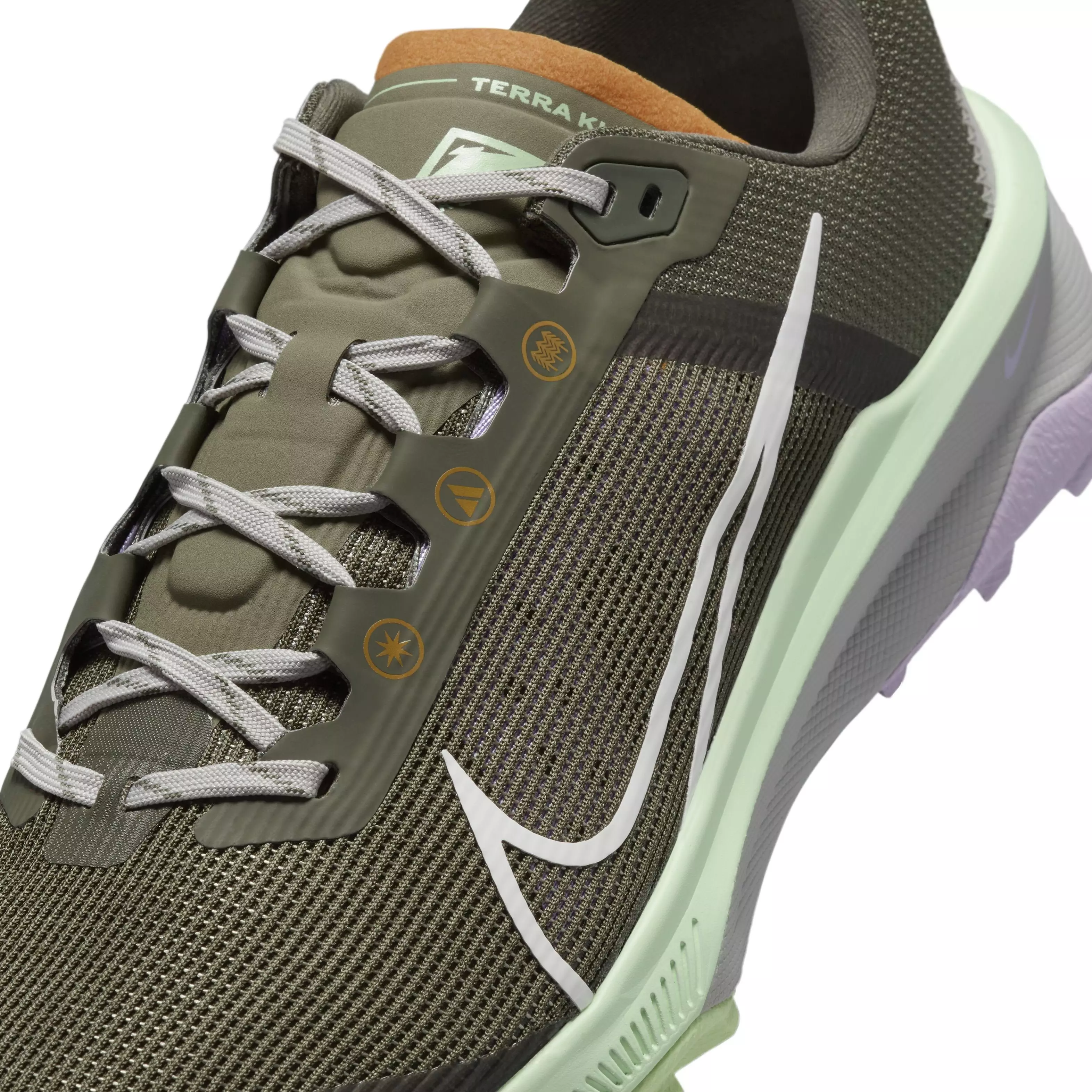 Nike Kiger 9 "Medium Olive/Neutral Olive/Lilac Bloom/Summit White" Men's Trail Running Shoe - MD OLIVE/OLIVE/LILAC/WHITE