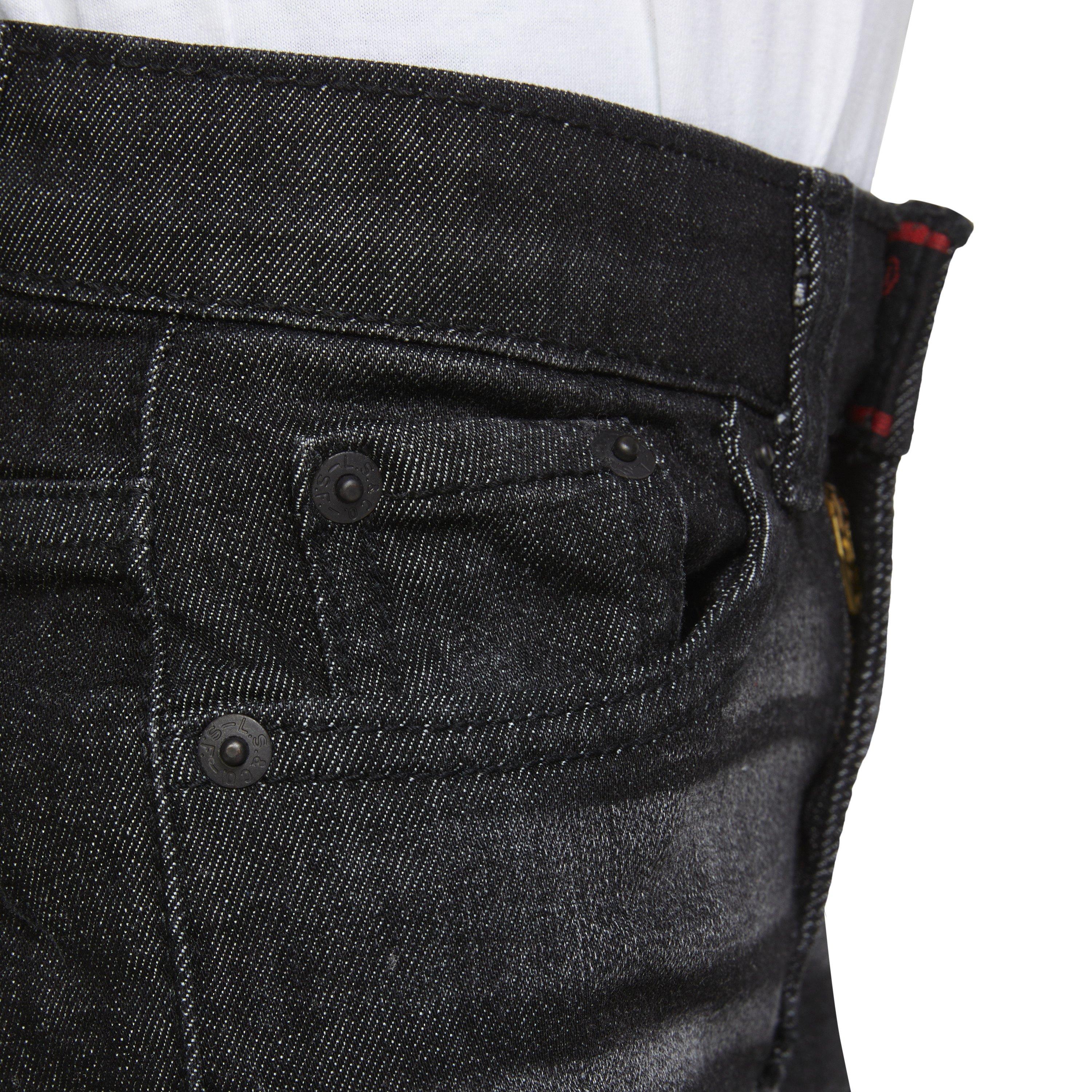 Levi's 514 Straight Fit Little Boys' Dark Grey Wash Denim Jeans
