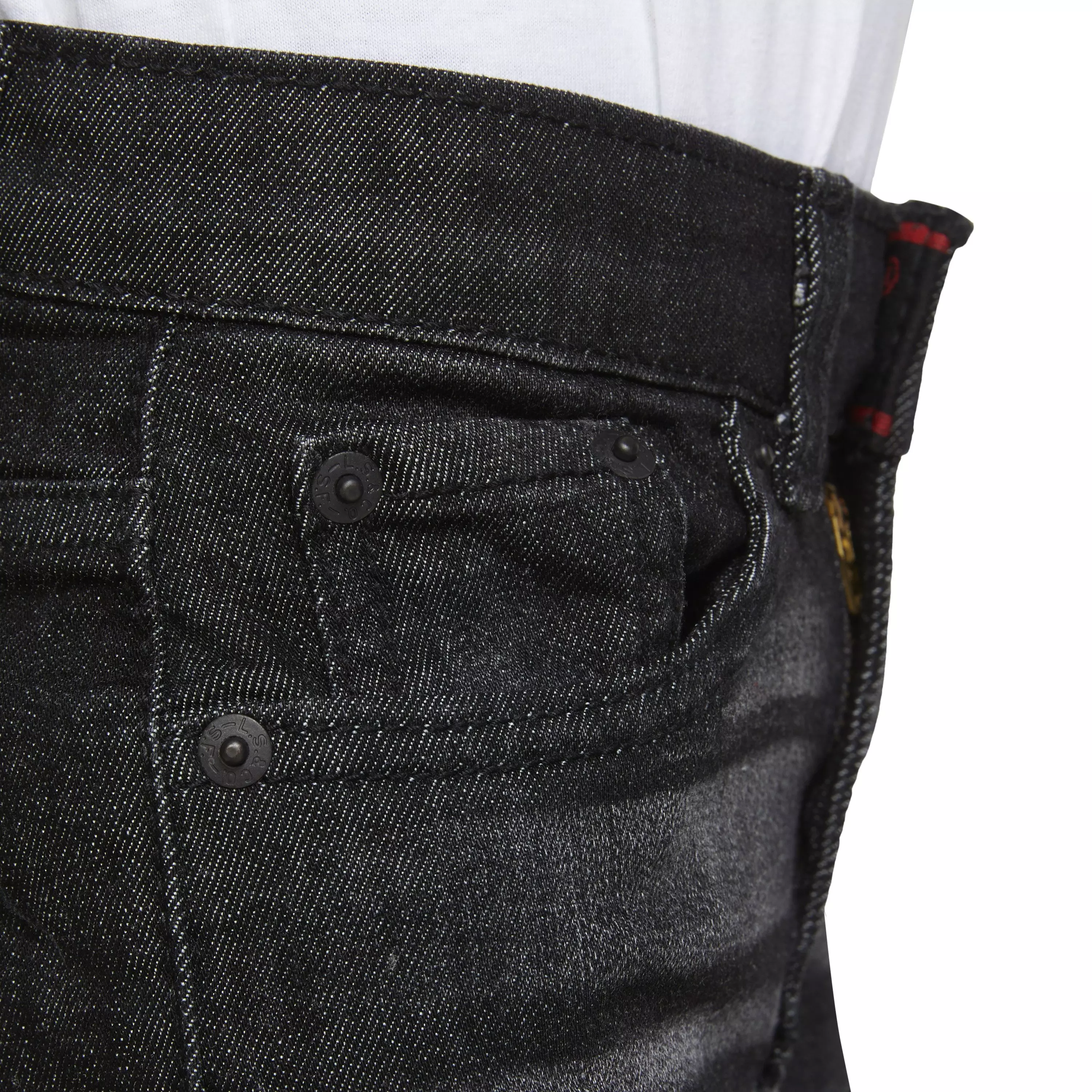 Levi's Little Boys' 514 Straight Fit Dark Grey Wash Denim Jeans - DARK GREY