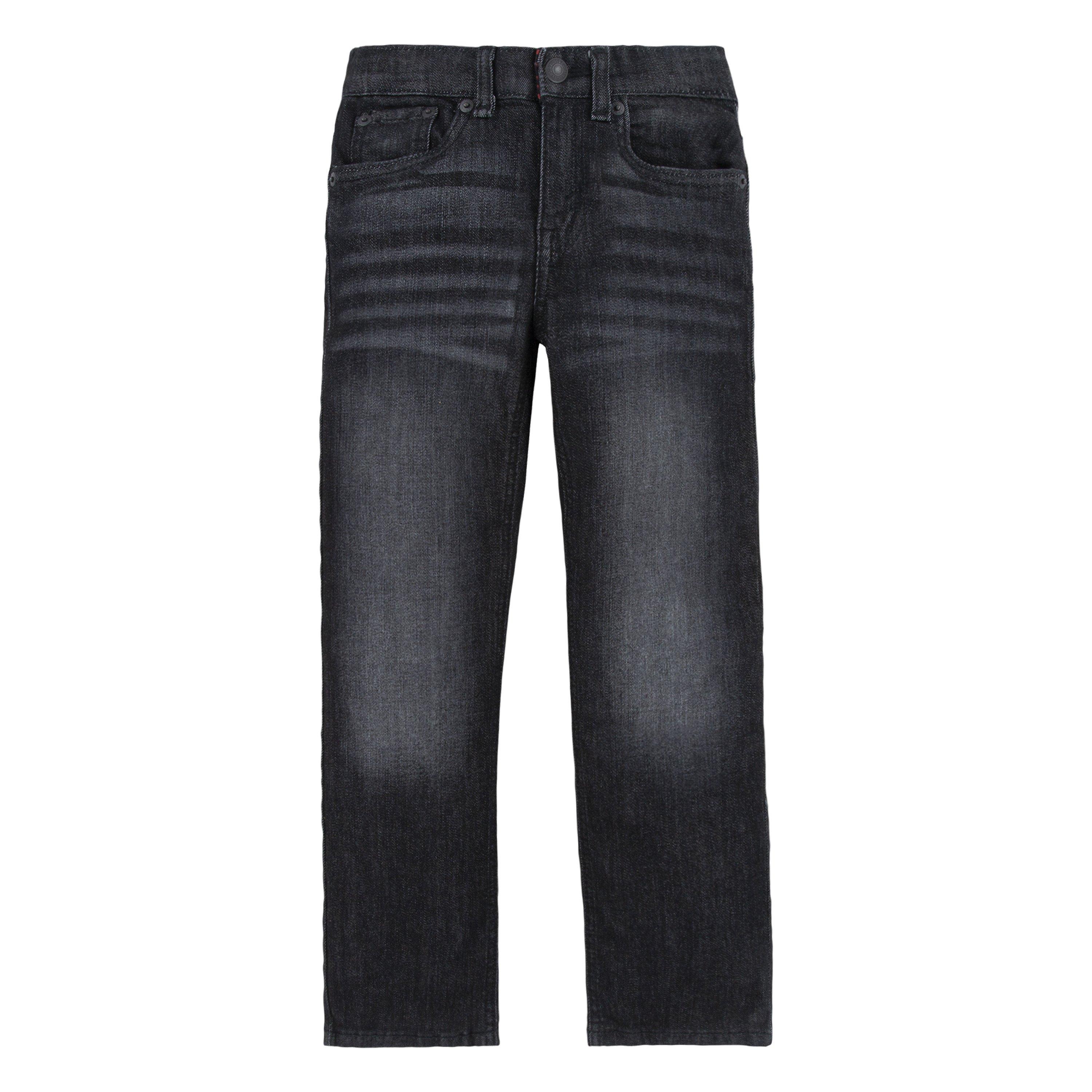 Levi's 514 Straight Fit Little Boys' Dark Grey Wash Denim Jeans