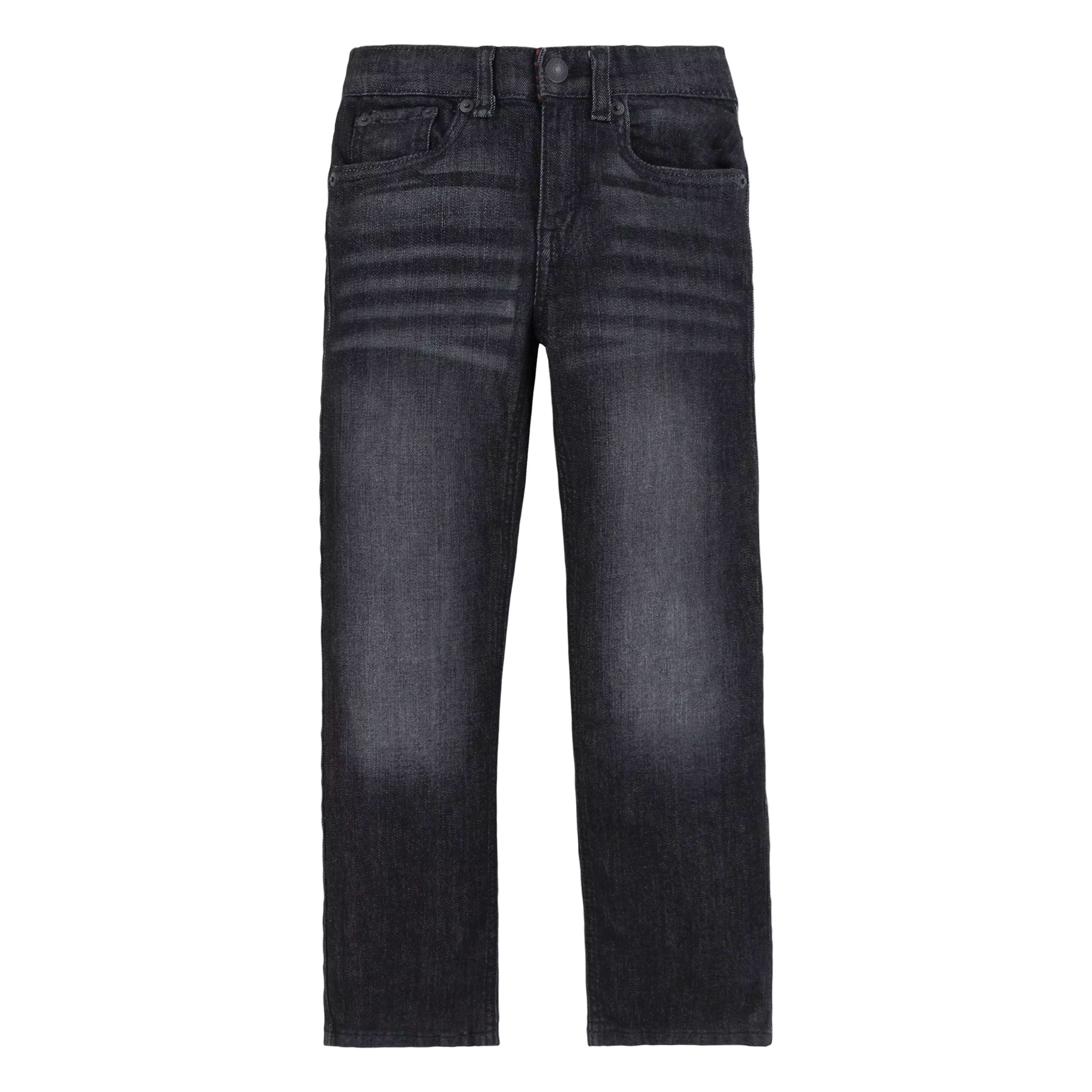 Levi's Little Boys' 514 Straight Fit Dark Grey Wash Denim Jeans - DARK GREY