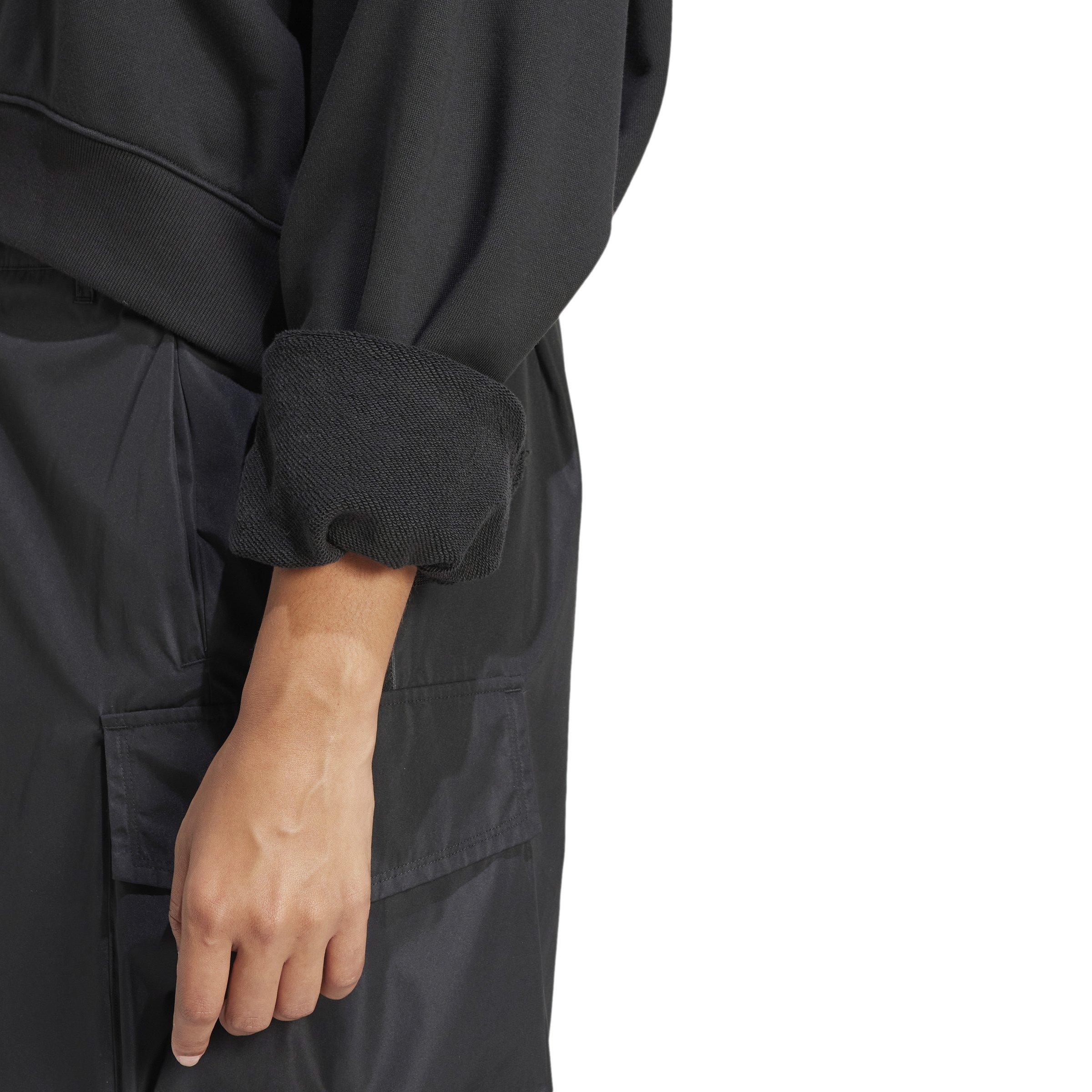 adidas Originals Women's Graphics Crew Sweatshirt -Black - BLACK Thumbnail View 4