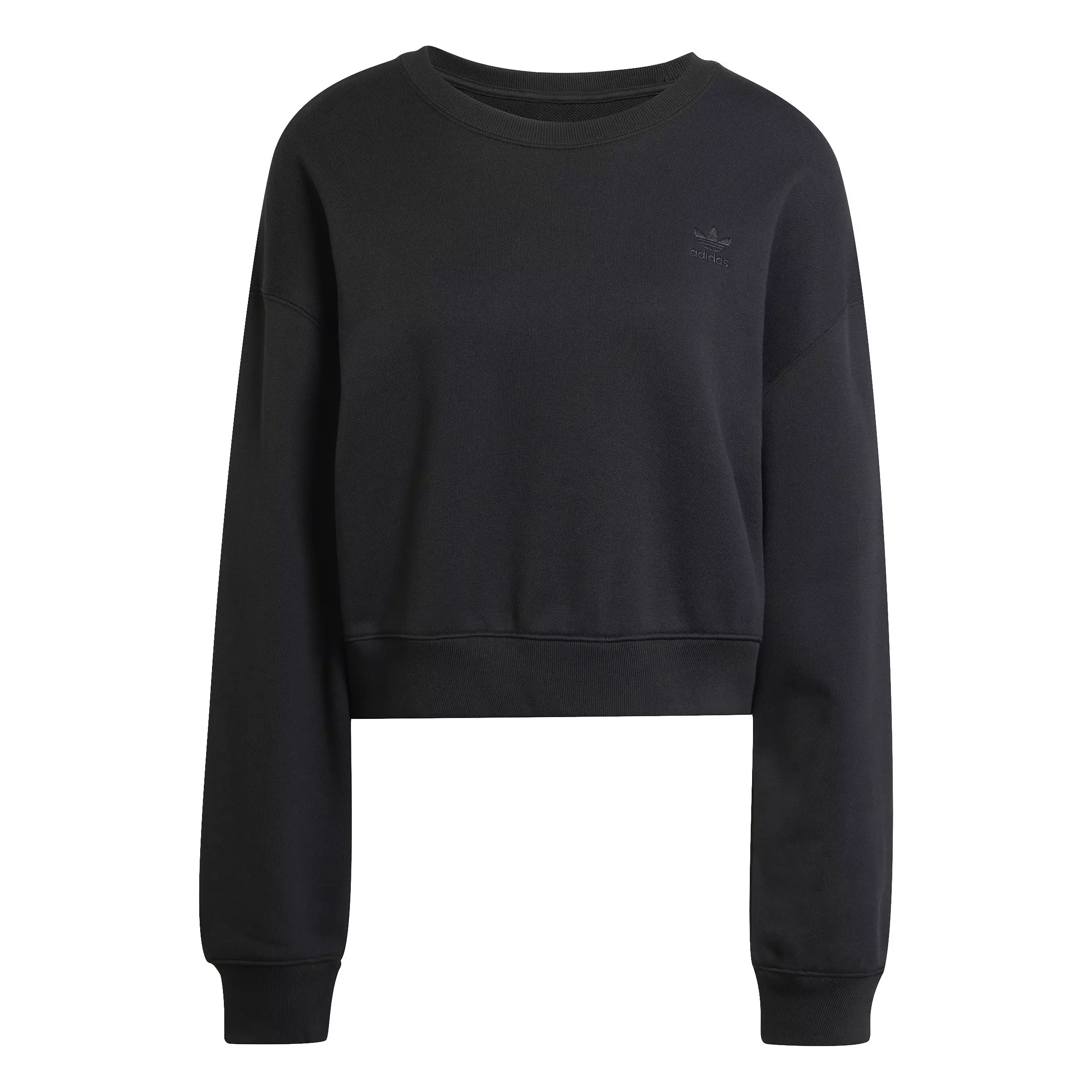 adidas Originals Women's Graphics Crew Sweatshirt -Black - BLACK