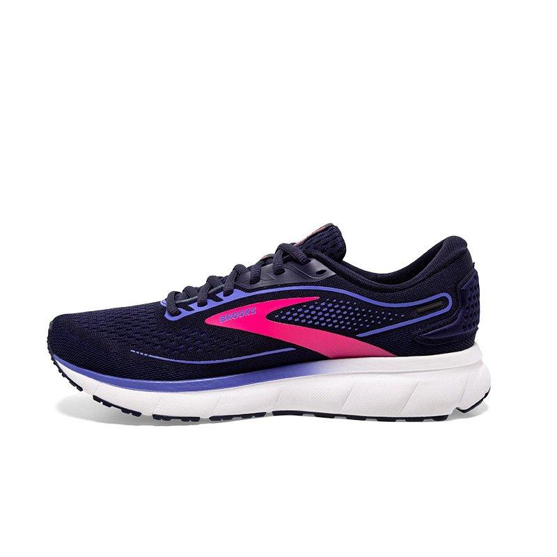 Brooks Trace 2 "Navy/Blue/Pink" Women's Running Shoe - NAVY/BLUE/PINK Thumbnail View 2